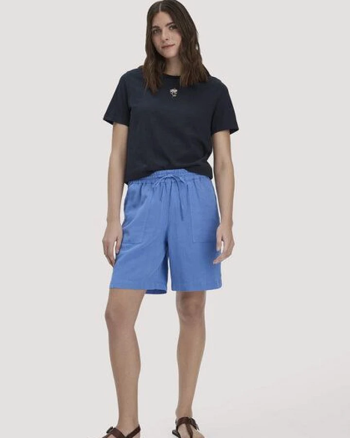 hessnatur Shorts Relaxed aus weichem TENCEL Lyocell mit Leinen