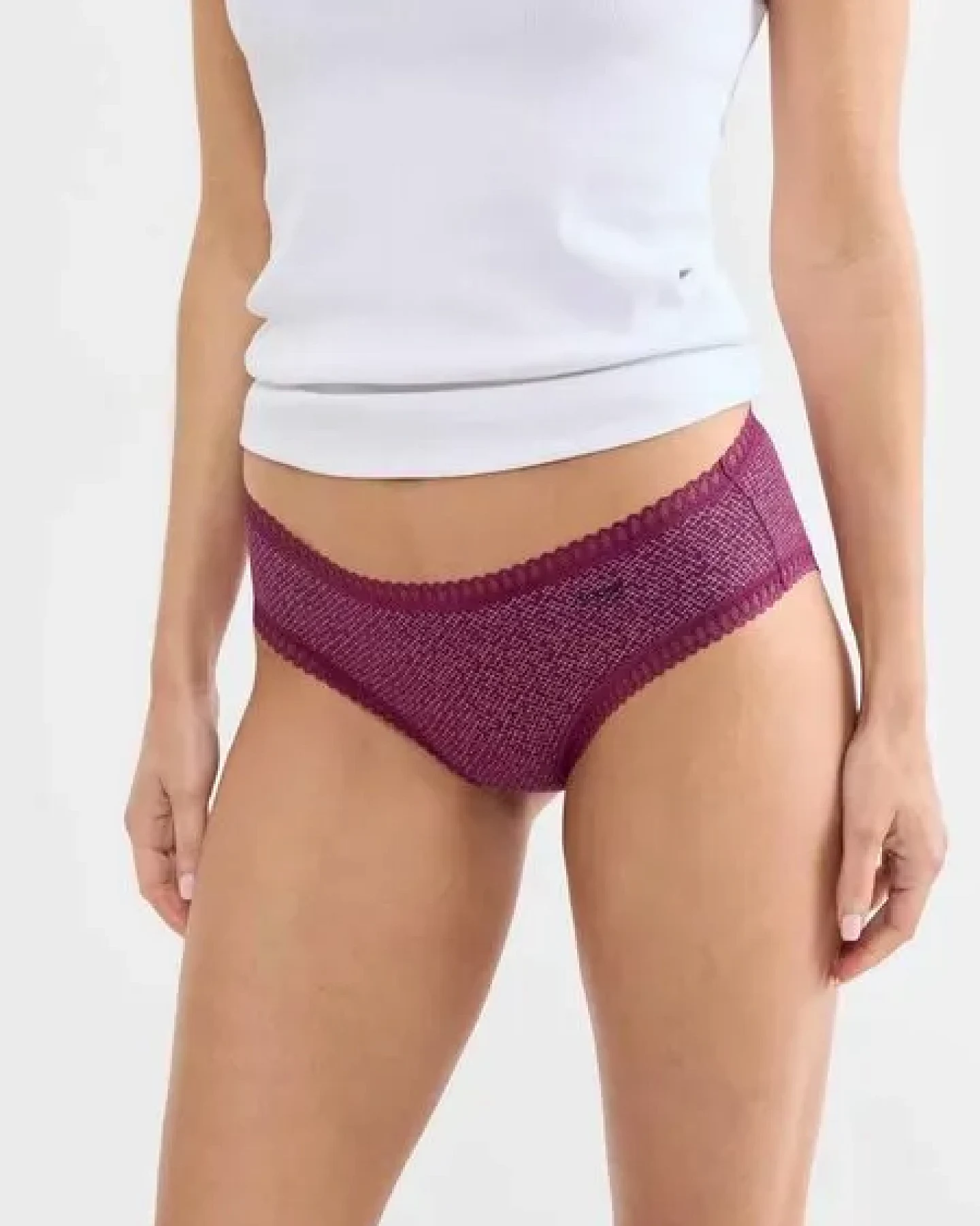 Sloggi 3er Pack GO Crush Hipster Slip Bio-Baumwolle – Ansicht 2