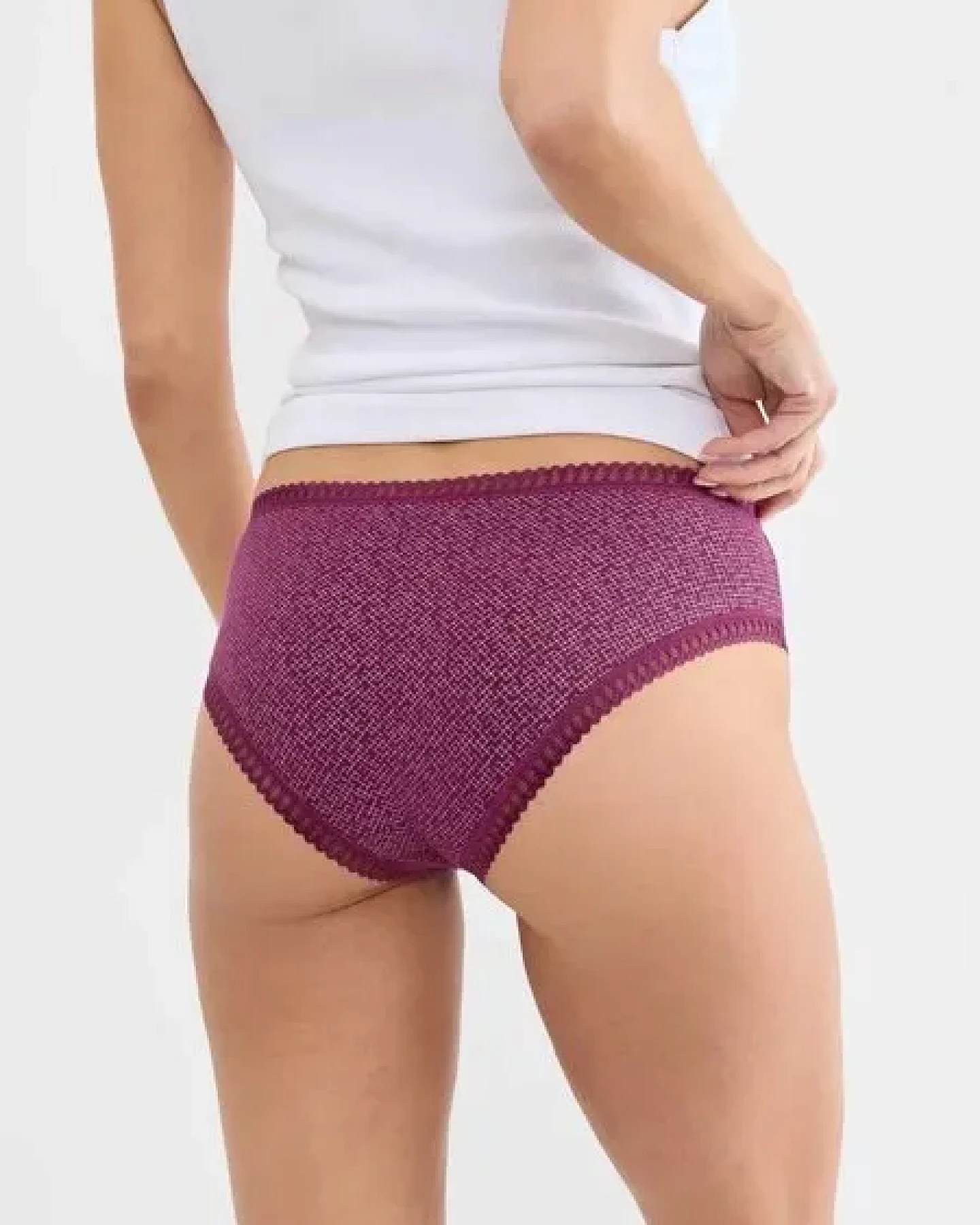 Sloggi 3er Pack GO Crush Hipster Slip Bio-Baumwolle – Ansicht 3