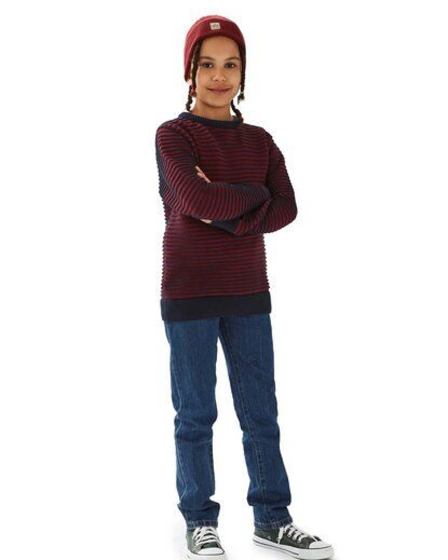 Band of Rascals 3D Stripe Pullover – Ansicht 4