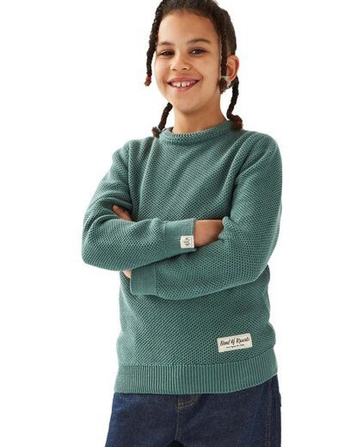 Band of Rascals Waffle Pullover