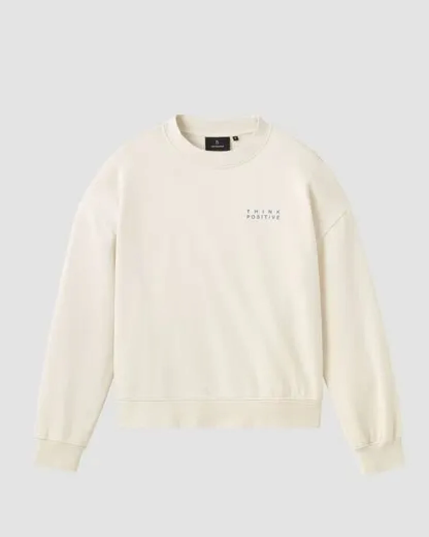 Damen Sweatshirt aus Bio-Baumwolle - NERINE THINK POSITIVE - recolution – Ansicht 2