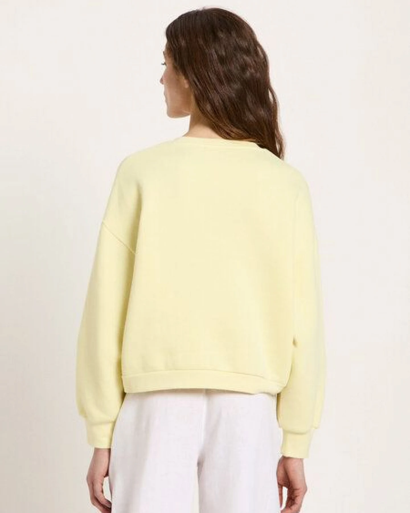 LANIUS Statementsweatshirt Pullover aus Bio-Baumwolle – Ansicht 4