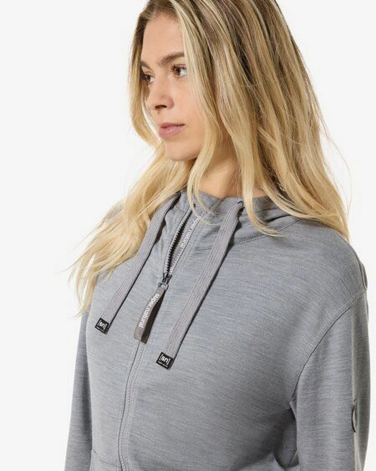 super.natural Kapuzenpullover SOLUTION BIO für Damen, Merino – Ansicht 3