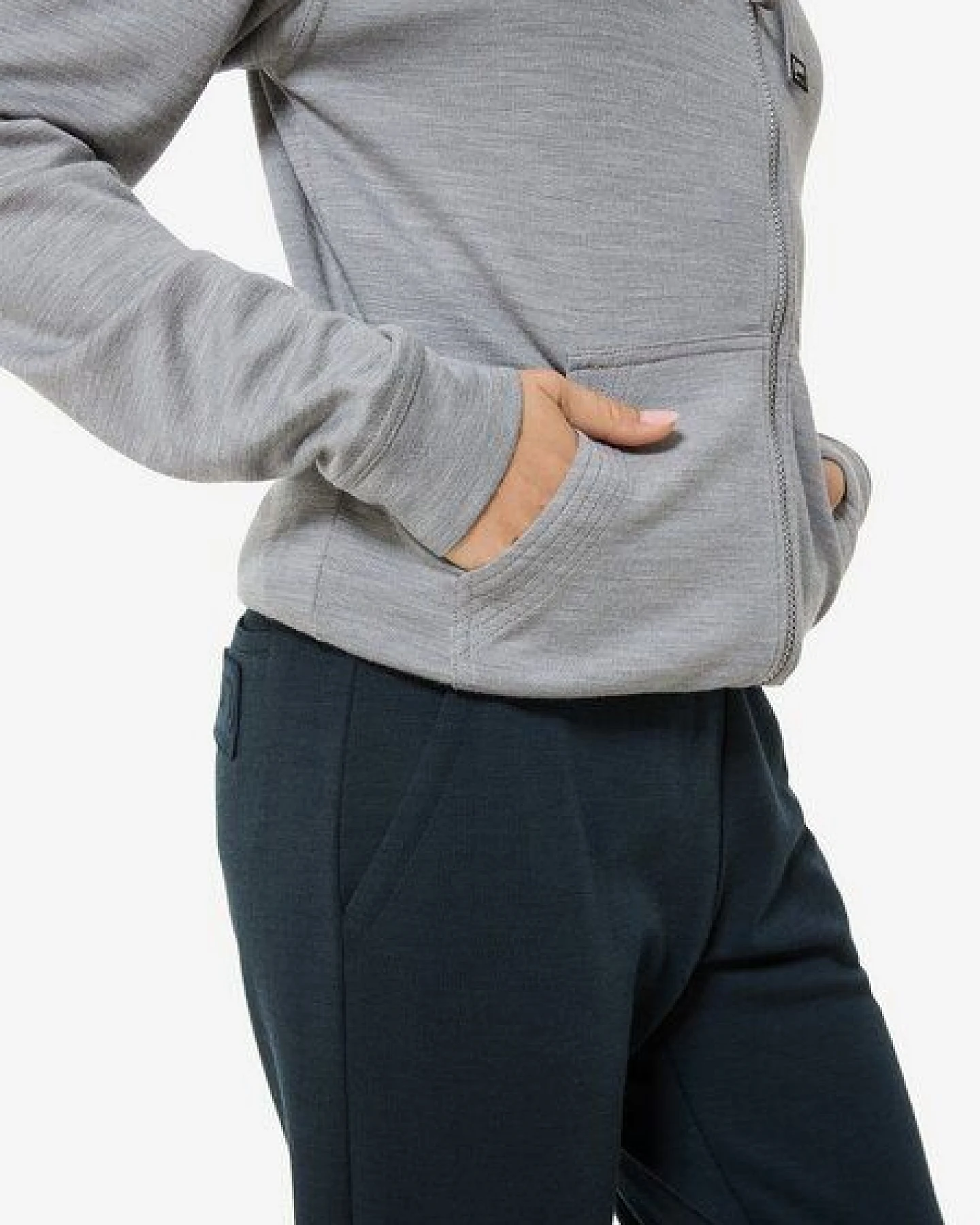 super.natural Kapuzenpullover SOLUTION BIO für Damen, Merino – Ansicht 4
