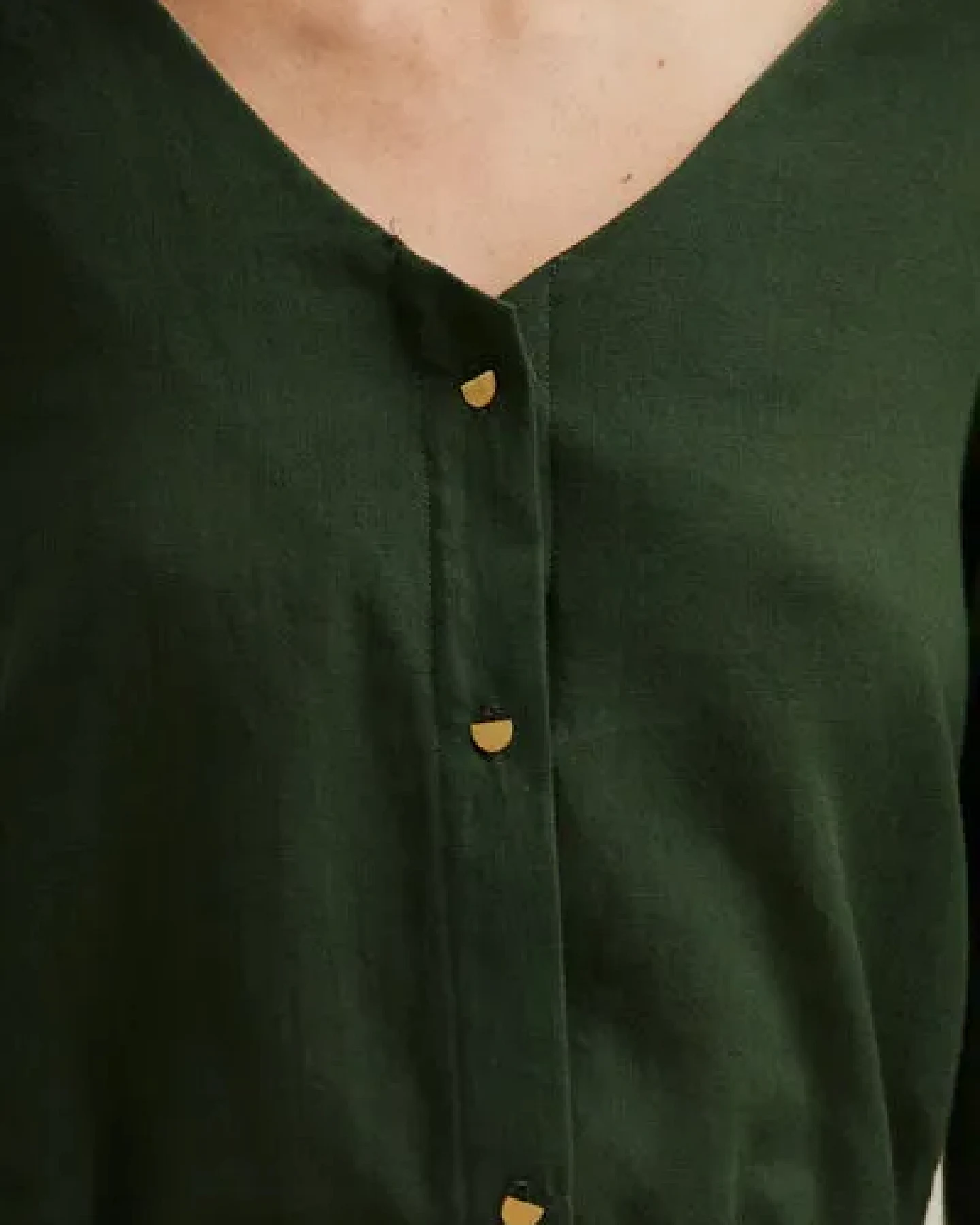Jyoti - Fair Works Baumwoll Bluse Sahay – Ansicht 3