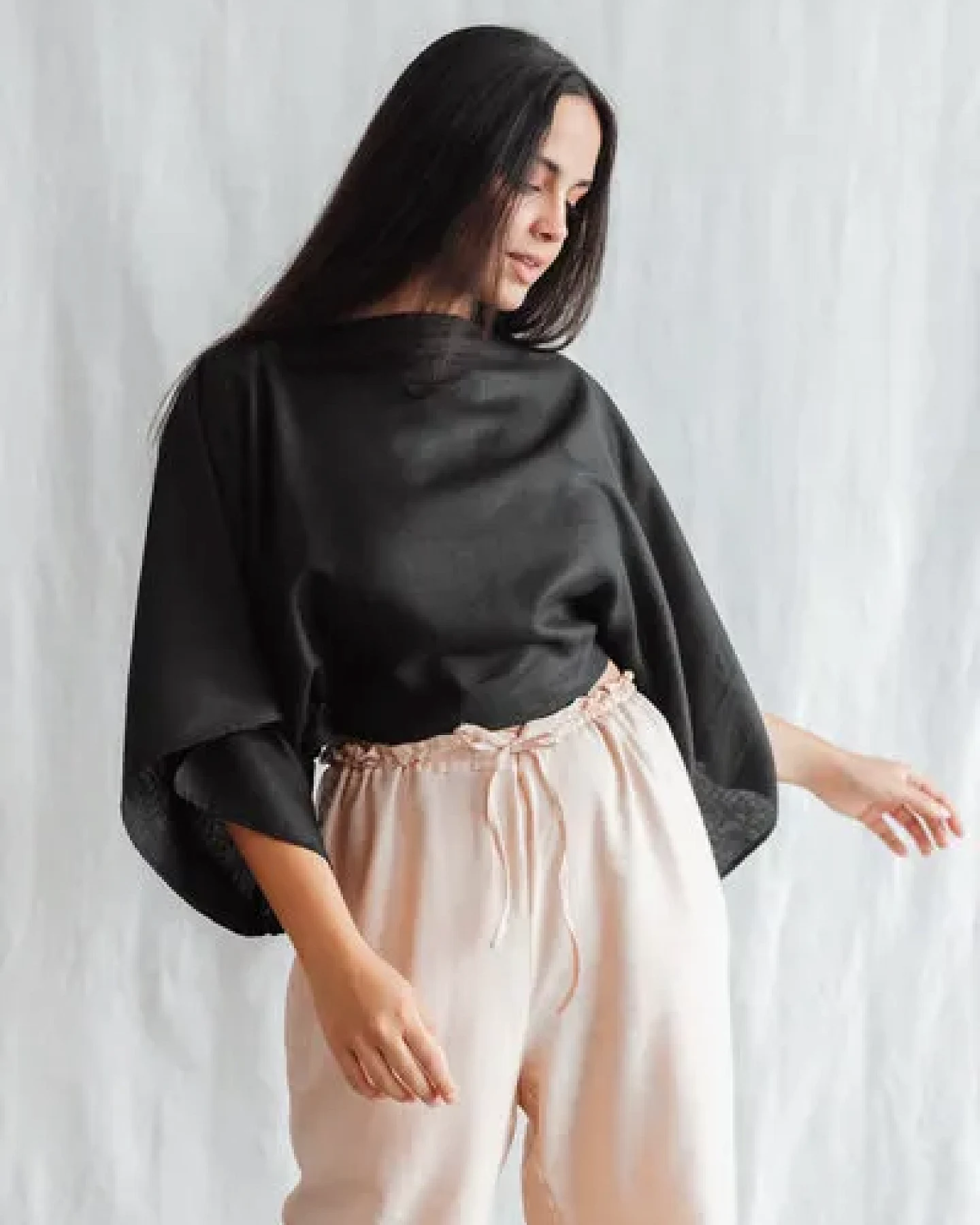 Jyoti - Fair Works Bio-Baumwoll Bluse Risay – Ansicht 2