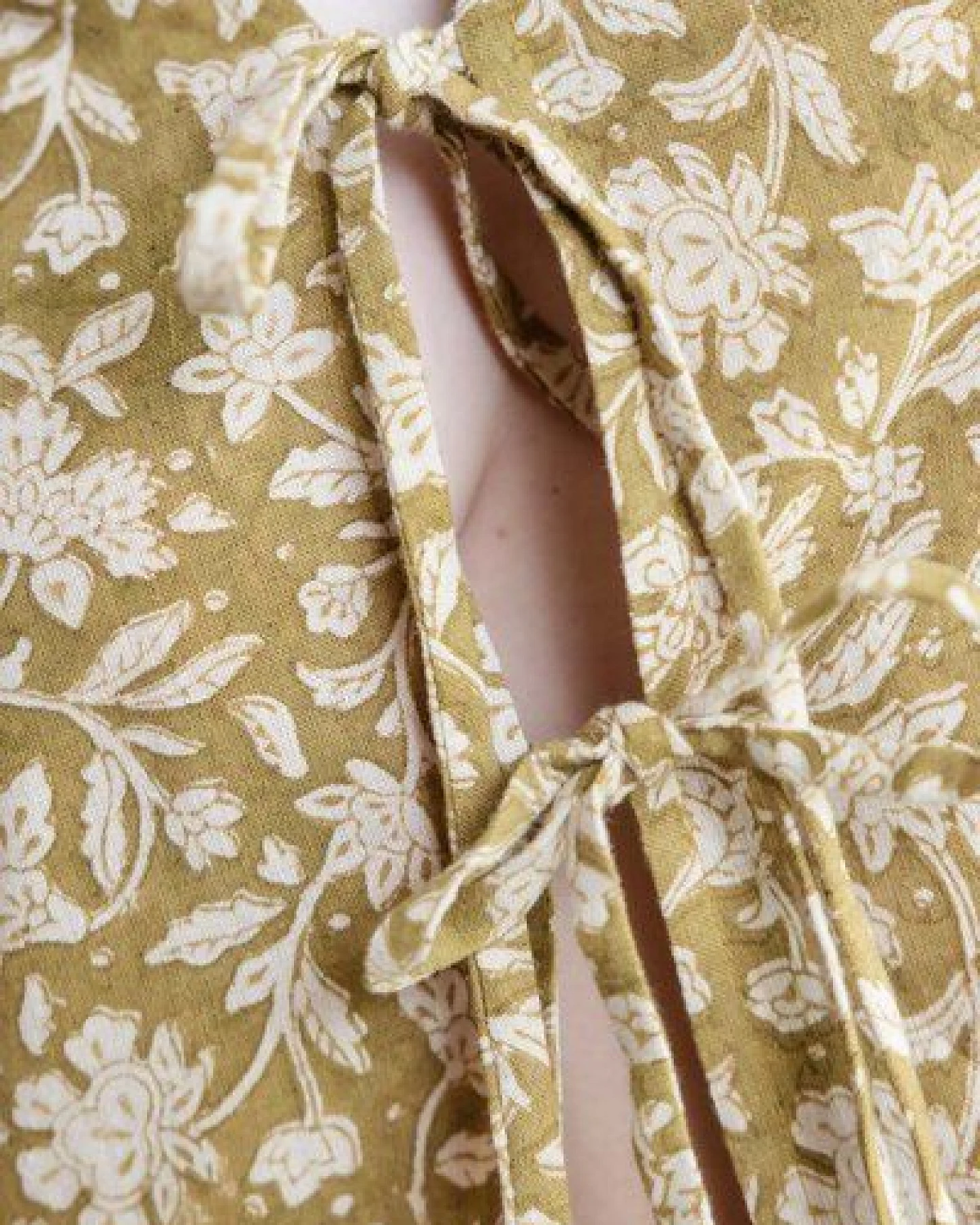 Jyoti - Fair Works Hanf/ Tencel Bluse Kalira Blockprint – Ansicht 4