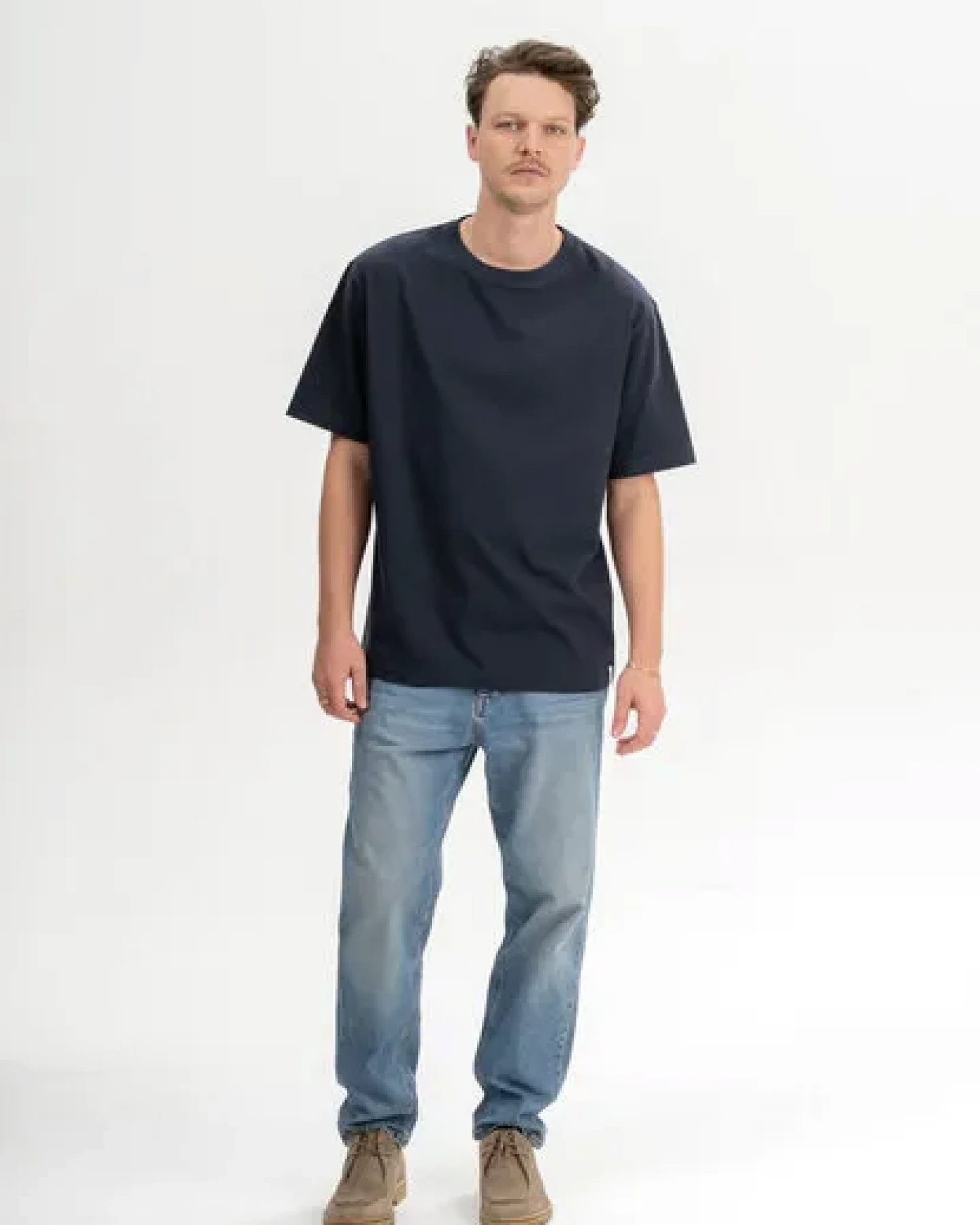 MELA Oversized T-Shirt schwer Style BHAJAN aus 100% Bio-Baumwolle – Ansicht 3