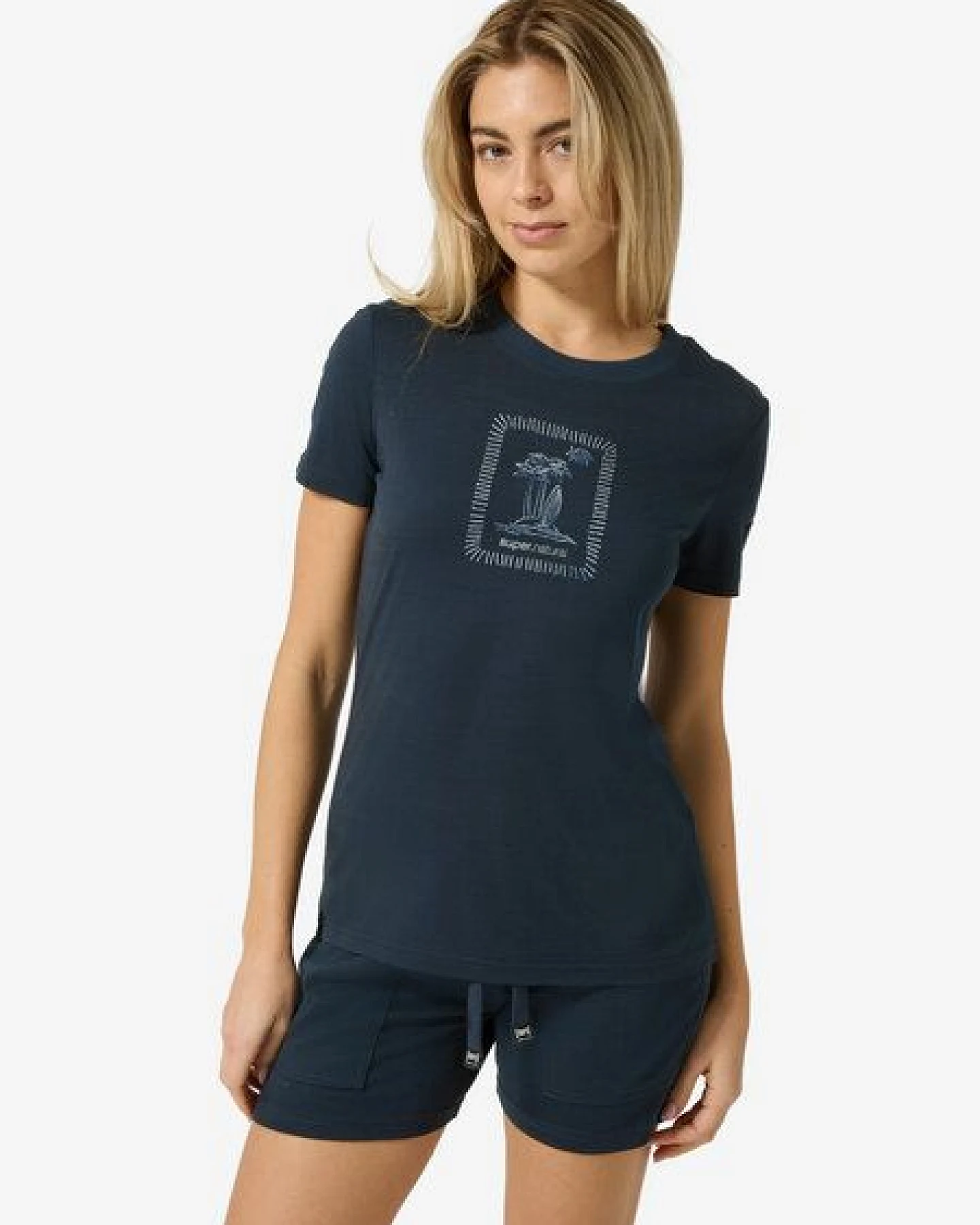 super.natural Merino T-Shirt W PALM ISLAND BIO J TEE für Damen, Merino – Ansicht 2