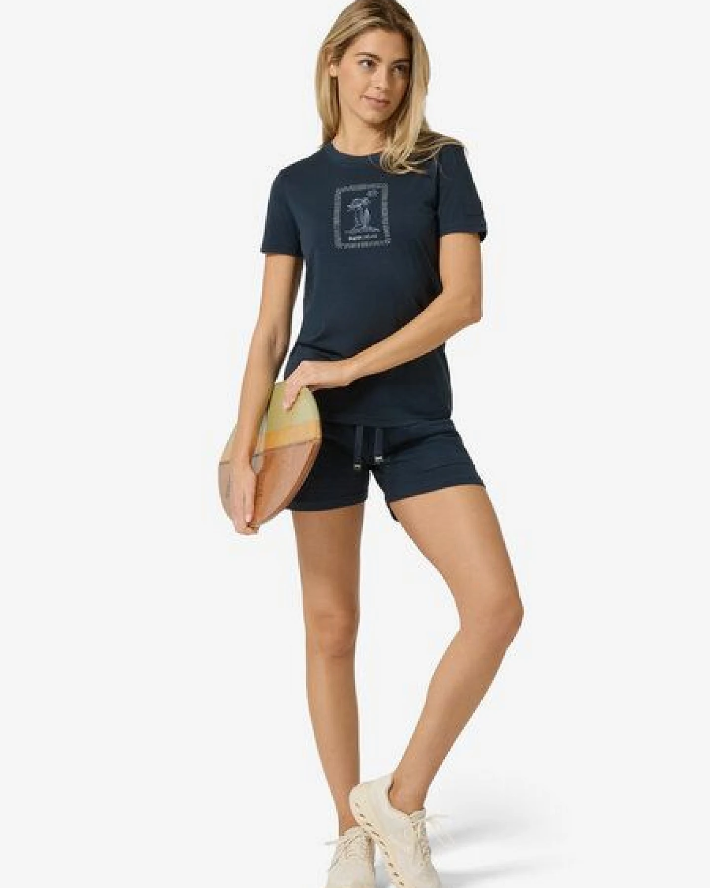 super.natural Merino T-Shirt W PALM ISLAND BIO J TEE für Damen, Merino – Ansicht 3