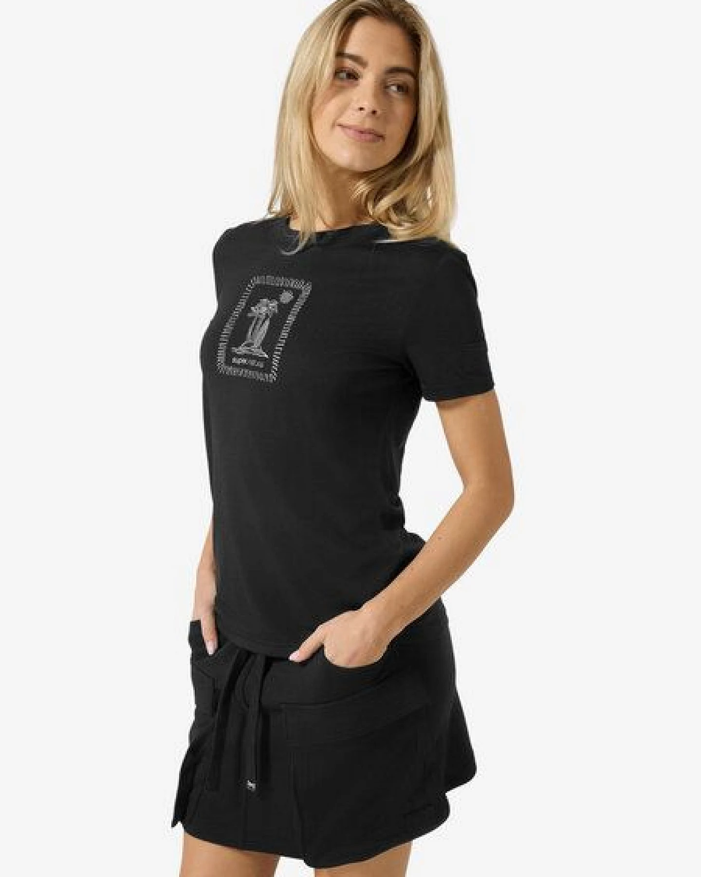 super.natural Merino T-Shirt W PALM ISLAND BIO J TEE für Damen, Merino – Ansicht 2