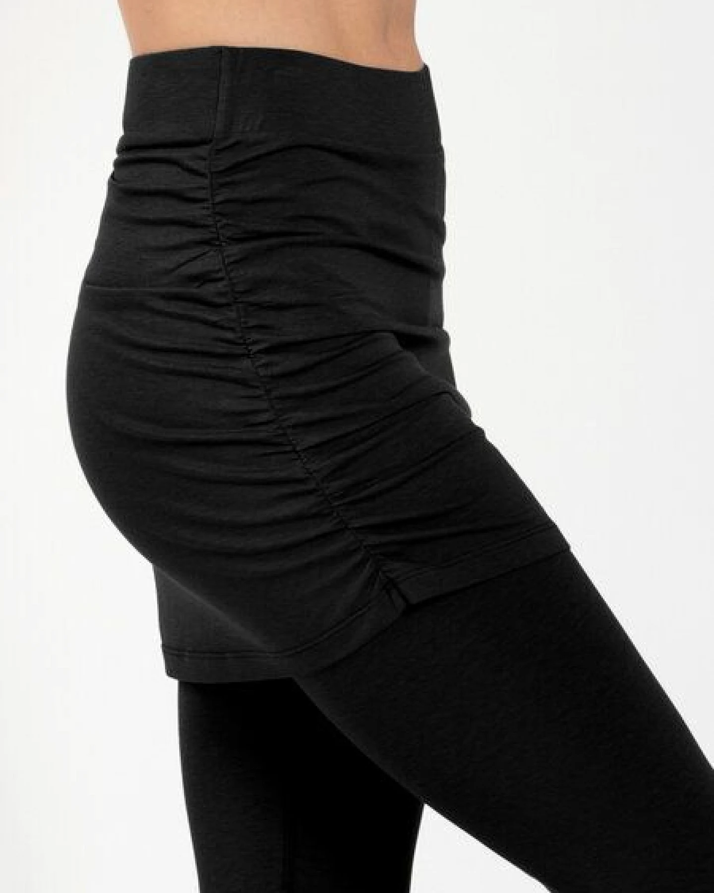 Magadi Yoga Leggings LARA mit Rock aus Naturmaterial – Ansicht 3