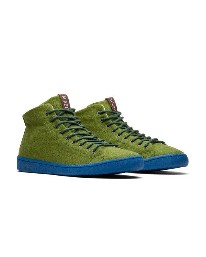 Earthbound ERILO Moss x Blue - 97% Natürliche Sneaker