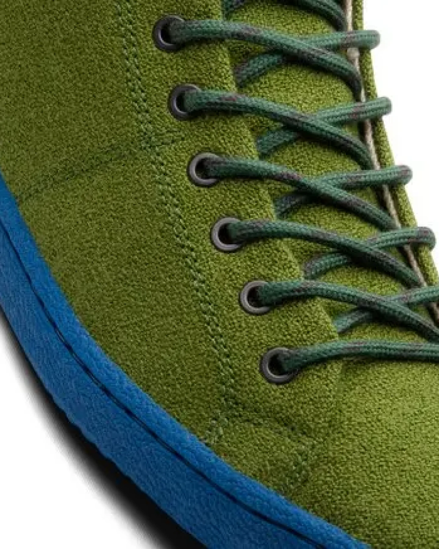 Earthbound ERILO Moss x Blue - 97% Natürliche Sneaker – Ansicht 3