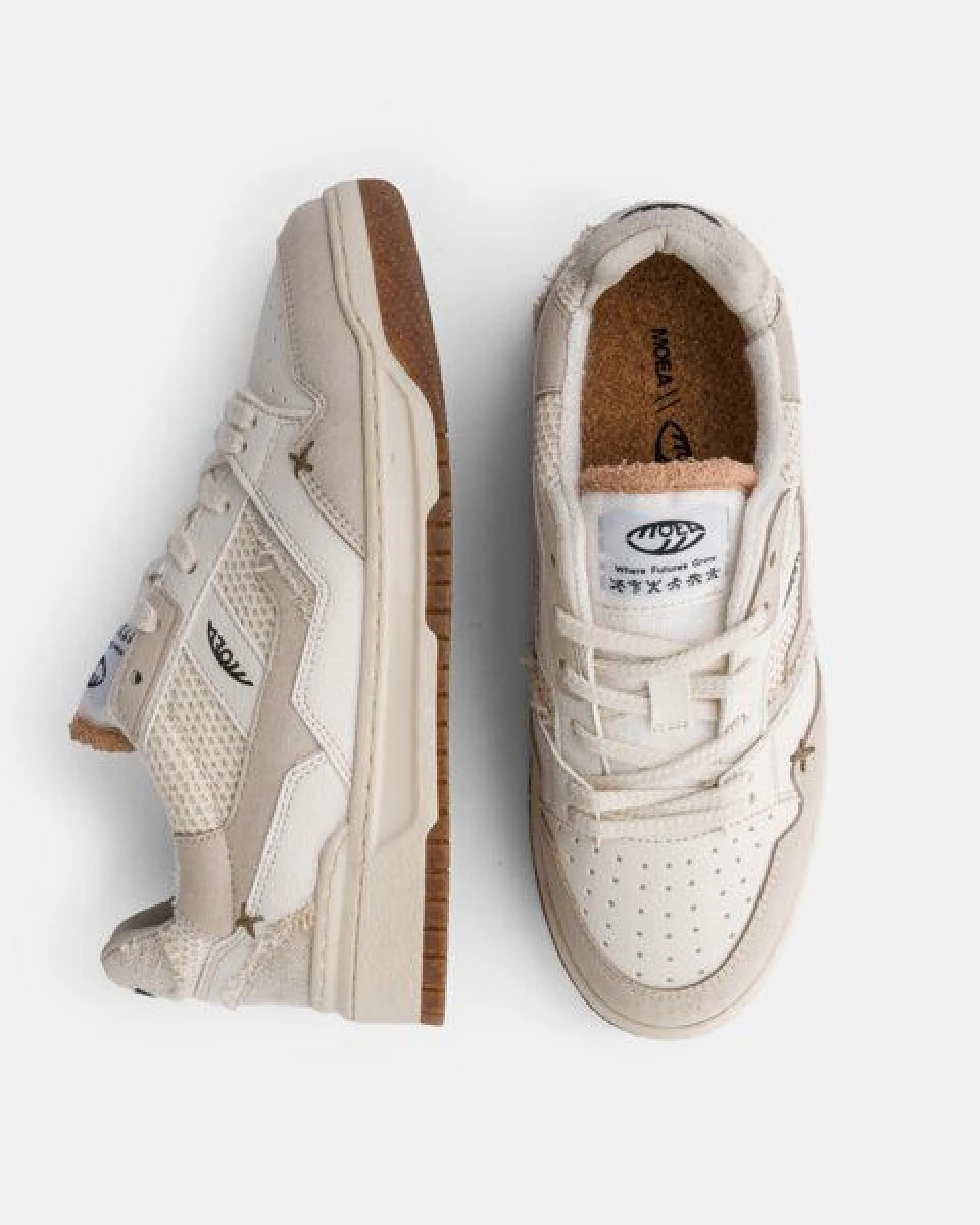 MoEa Sneakers Echo - Craft - Corn – Ansicht 3