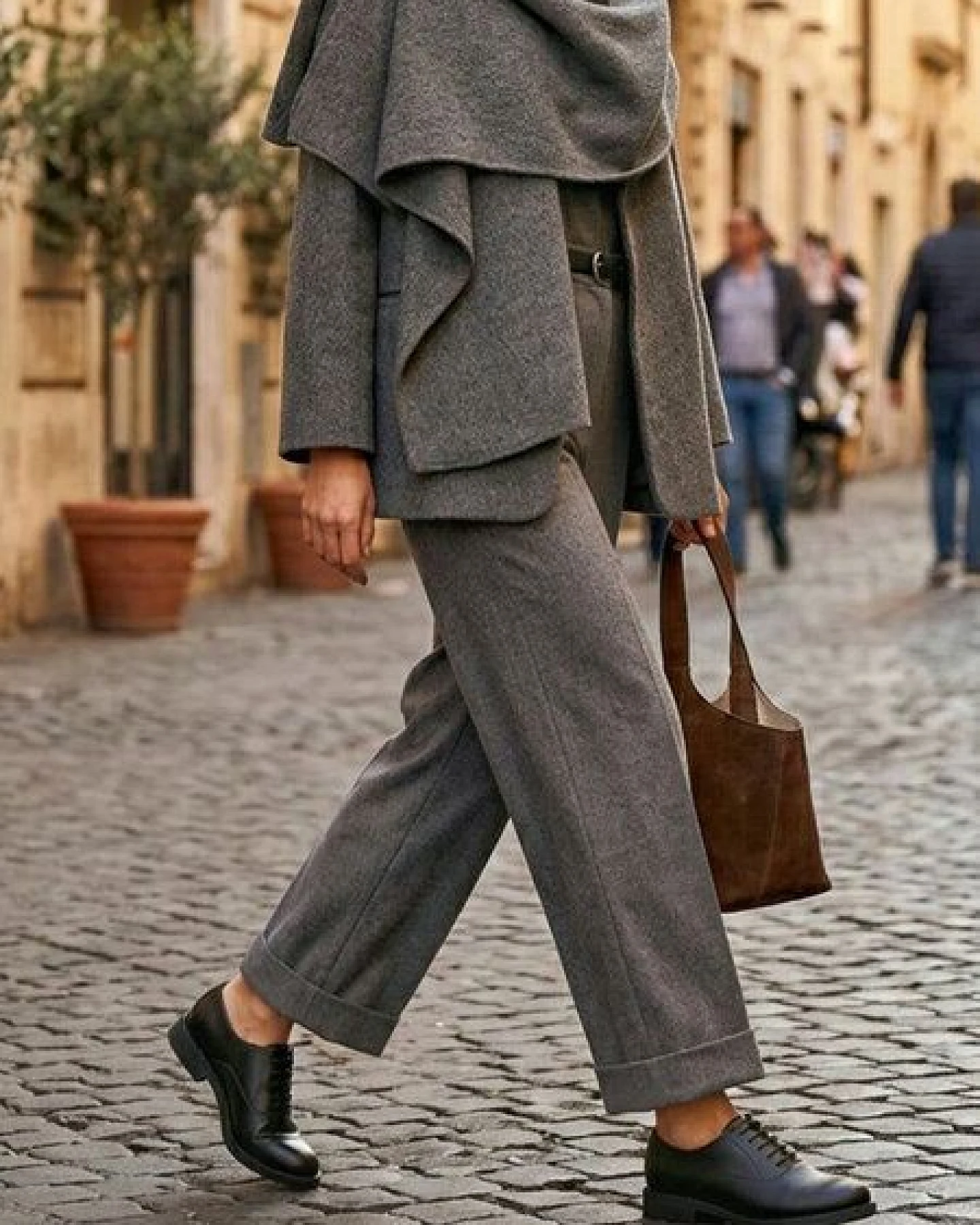 Will's Vegan Shop Goodyear-weltete Oxford-Schuhe – Ansicht 2