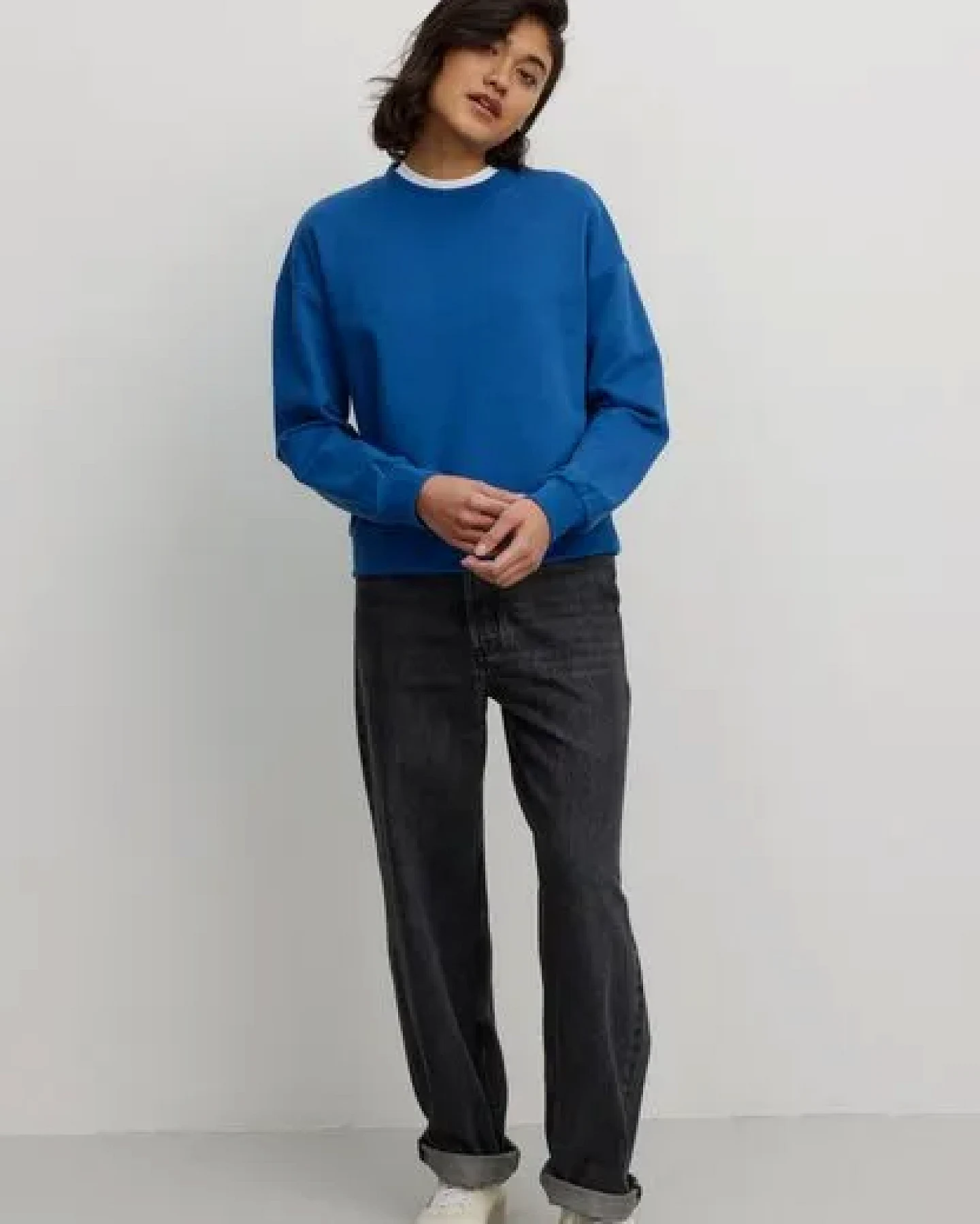 Damen Sweatshirt aus Bio-Baumwolle - NERINE - recolution – Ansicht 2