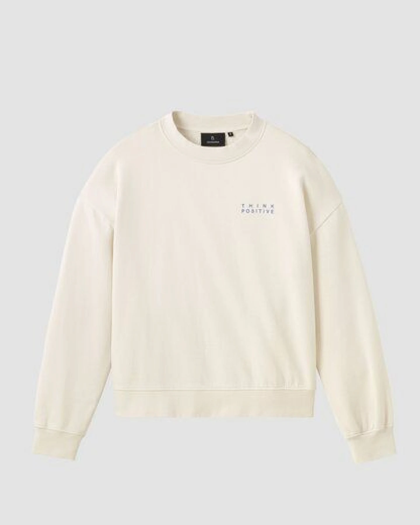 Damen Sweatshirt aus Bio-Baumwolle - NERINE THINK POSITIVE - recolution – Ansicht 2