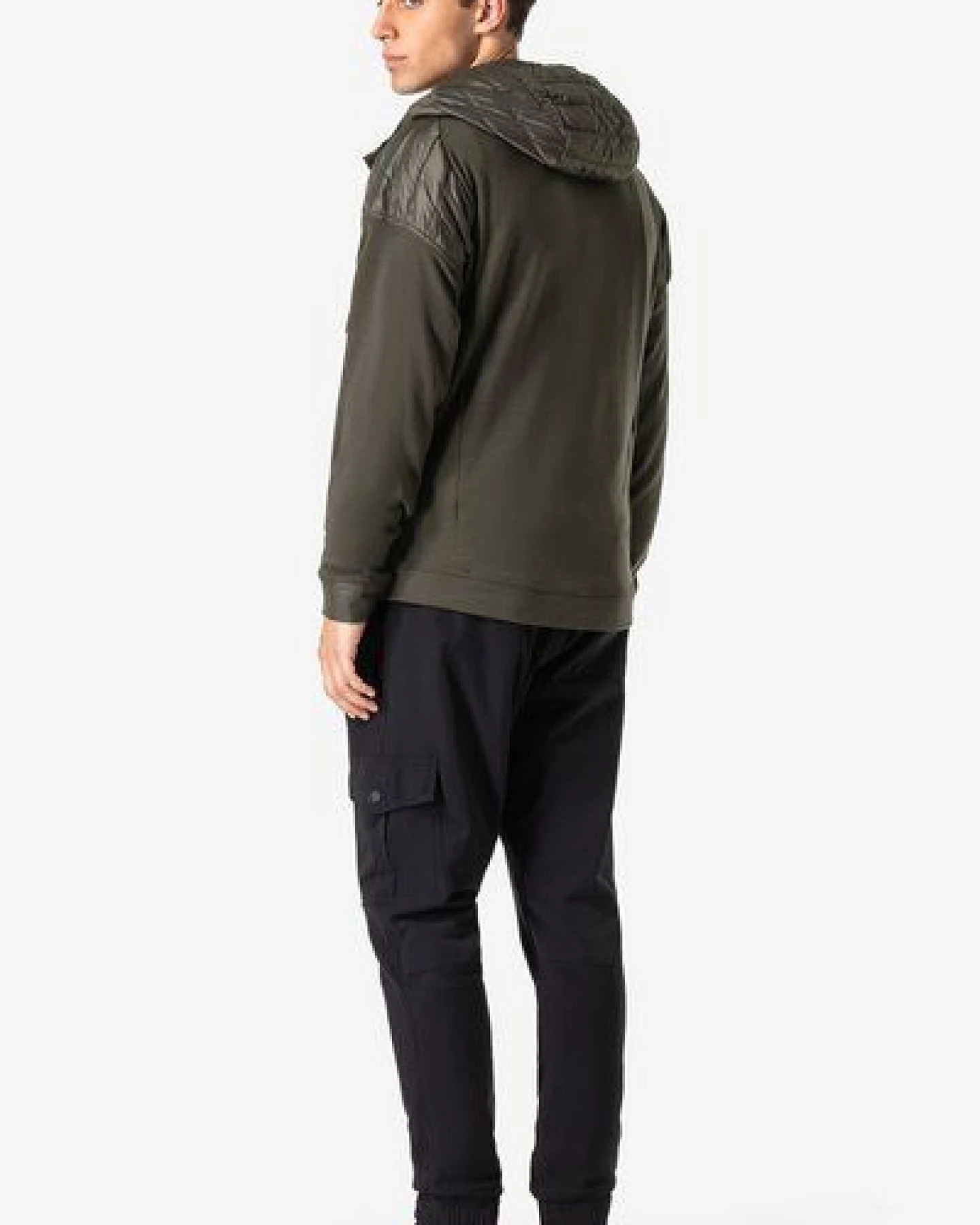 super.natural Sportjacke M WARM UP ALOOF JACKET Merino Jacke mit Primaloft Bio Softshell – Ansicht 2
