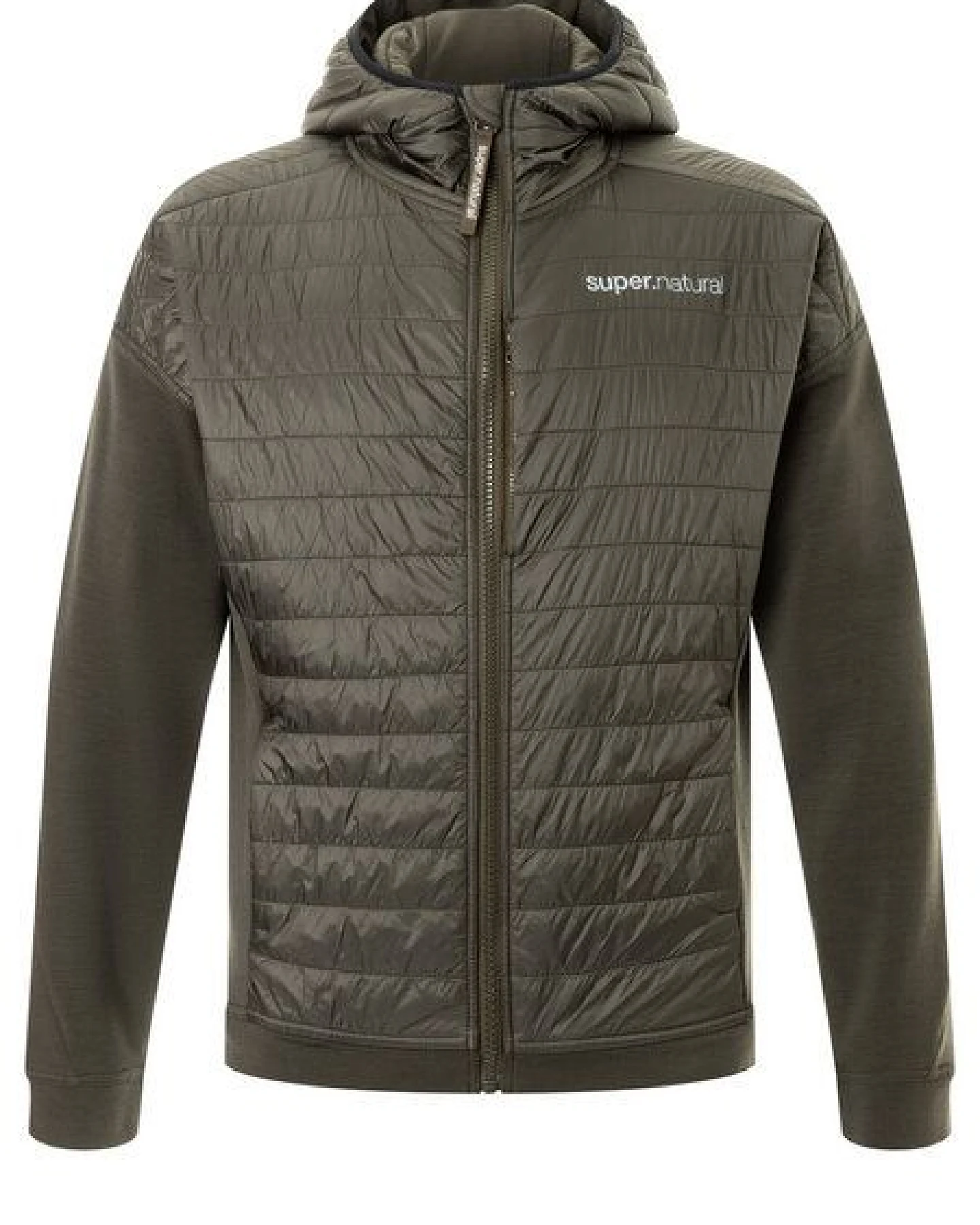 super.natural Sportjacke M WARM UP ALOOF JACKET Merino Jacke mit Primaloft Bio Softshell – Ansicht 4