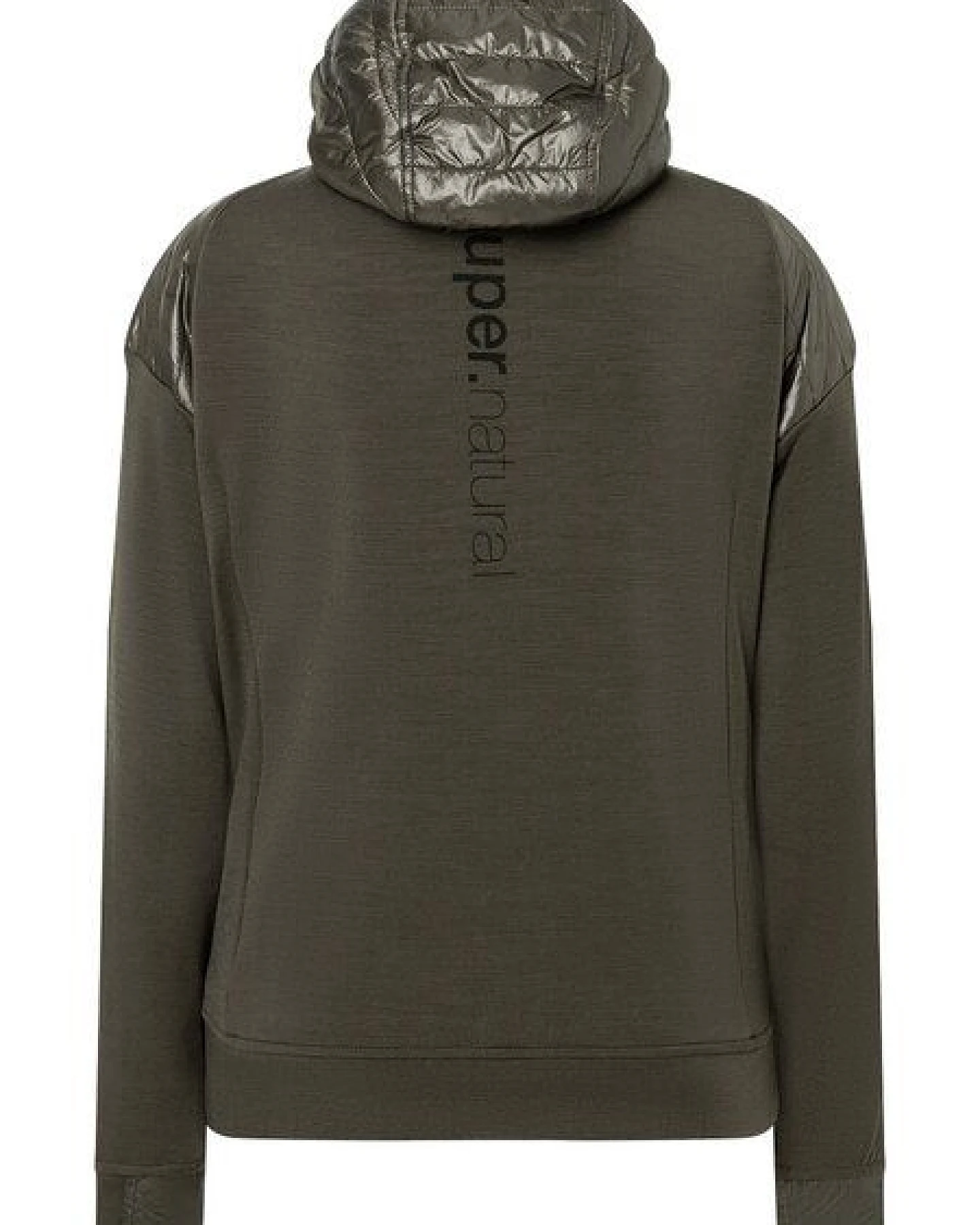 super.natural Sportjacke W WARM UP ALOOF JACKET Merino Jacke mit Primaloft Bio und Softshell – Ansicht 4