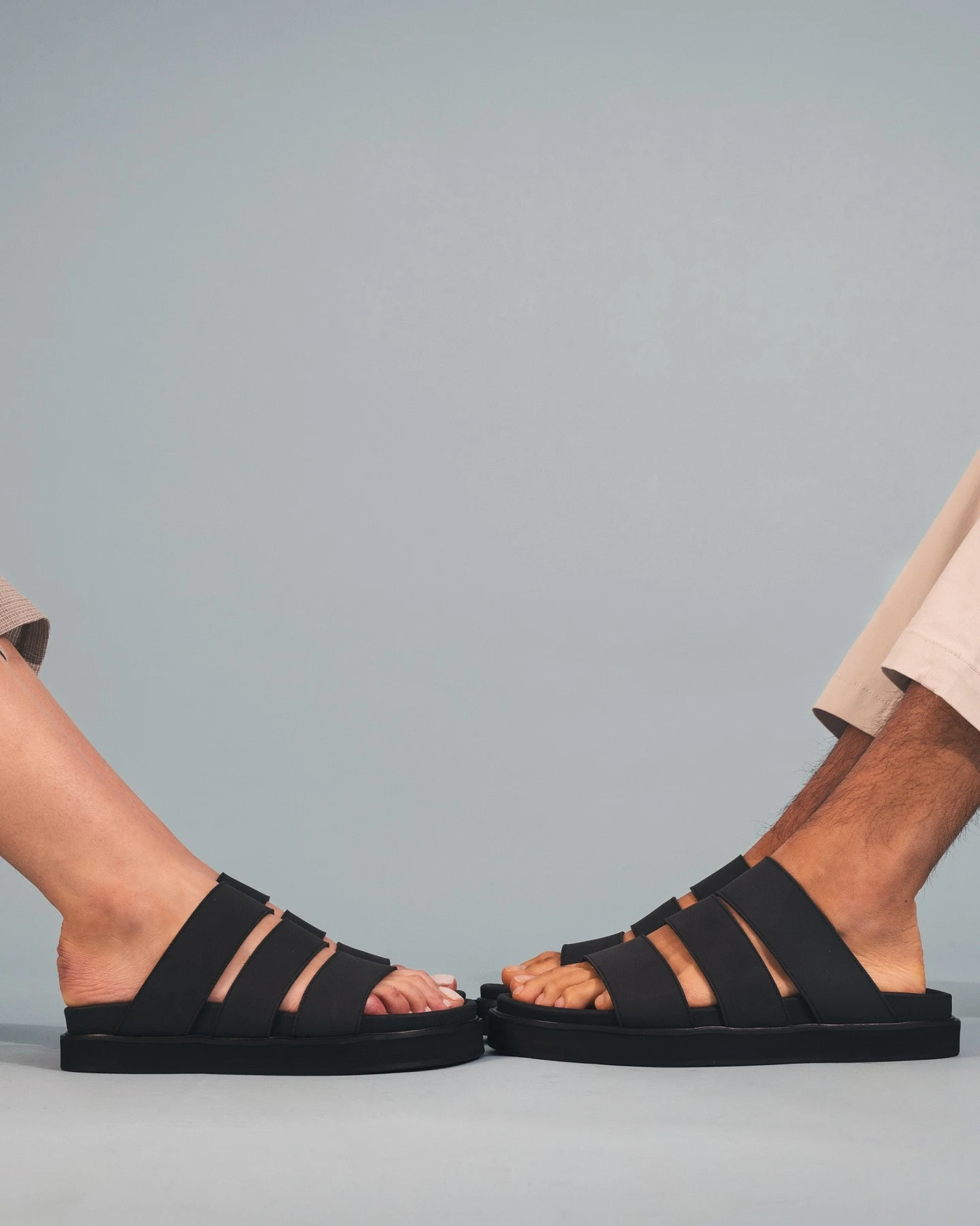 NAE Damen vegan Sandalen Tonga Schwarz – Ansicht 2