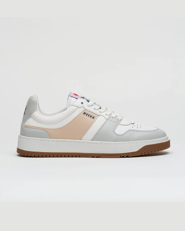 MEEKO Herren vegan Sneaker Kiboko Beige