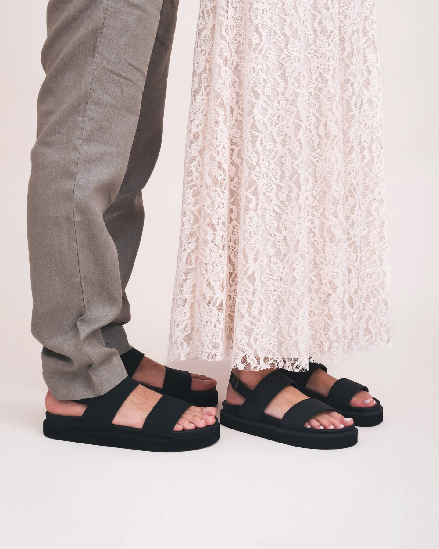 NAE Herren vegan Sandalen Palau Schwarz – Ansicht 2