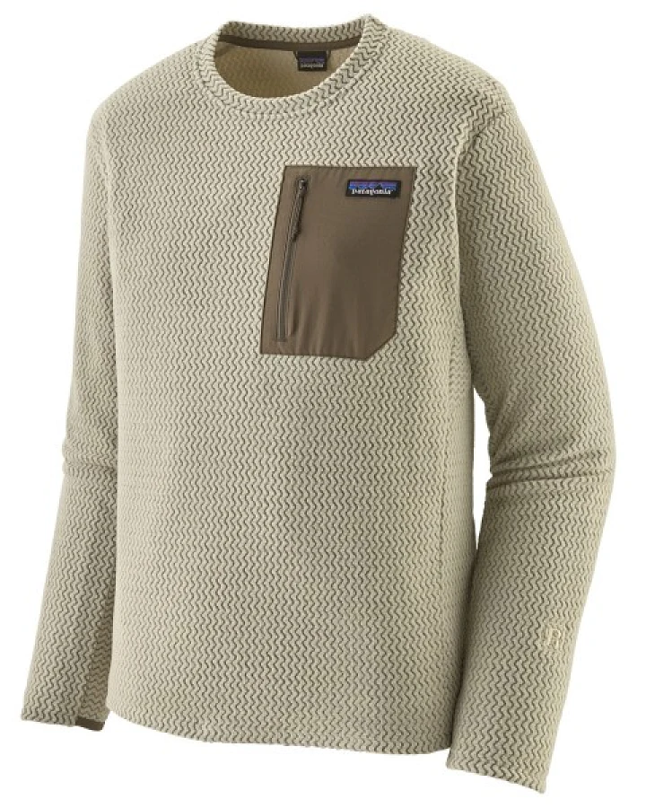 Patagonia - R1 Air Crew - Fleecepullover Gr XS beige