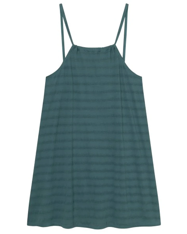 DEDICATED - Women's Dress Nykvarn Lace - Kleid Gr M blau