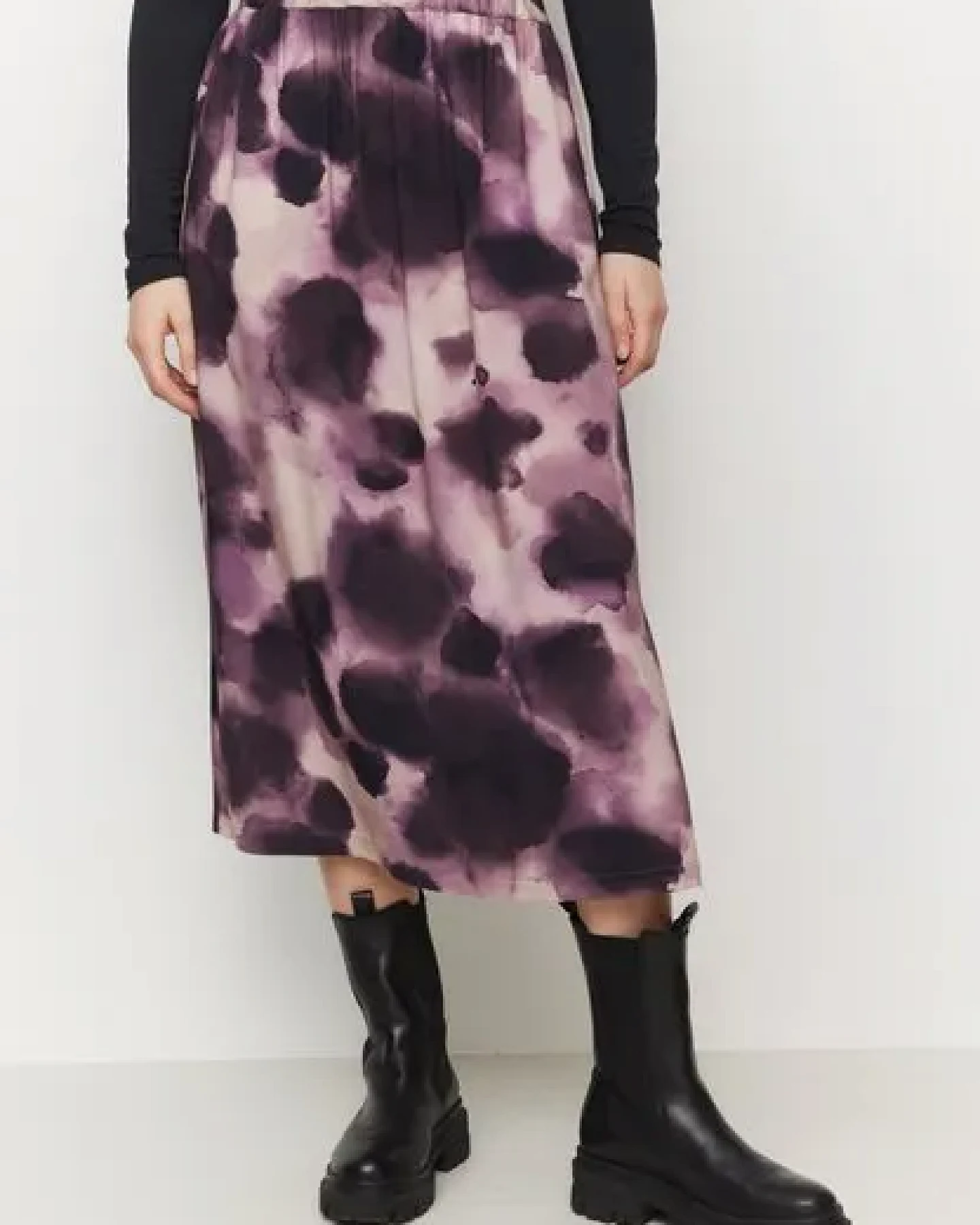 Damen Rock aus LENZING ECOVERO Viskose - HOLLY WATERDROP - recolution – Ansicht 3