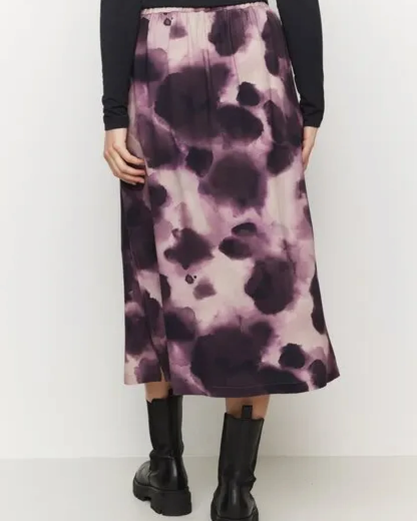 Damen Rock aus LENZING ECOVERO Viskose - HOLLY WATERDROP - recolution – Ansicht 4