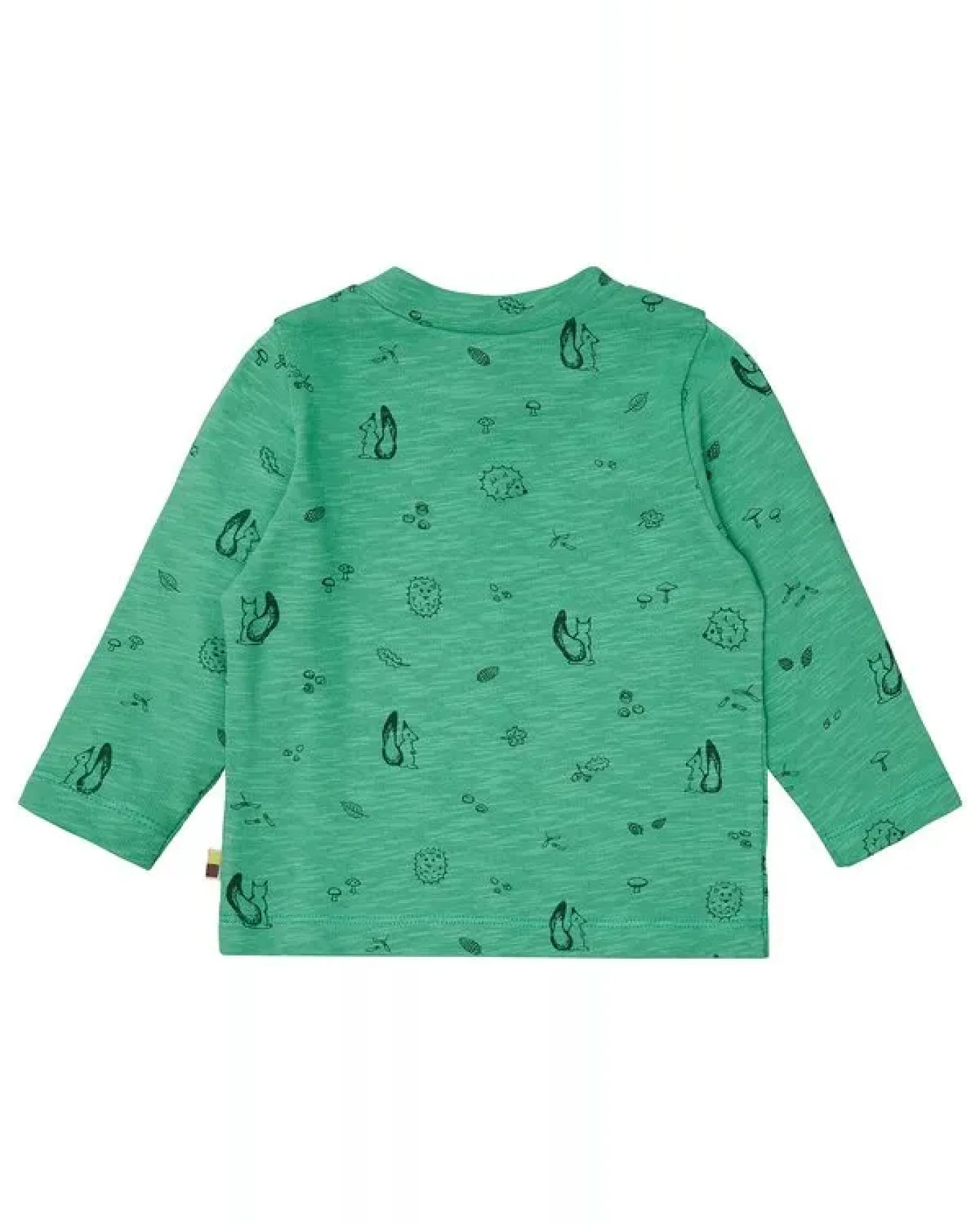 loud + proud Babys & Kinder Shirt Slub Jersey mit Druck, GOTS-zertifiziert – Ansicht 2