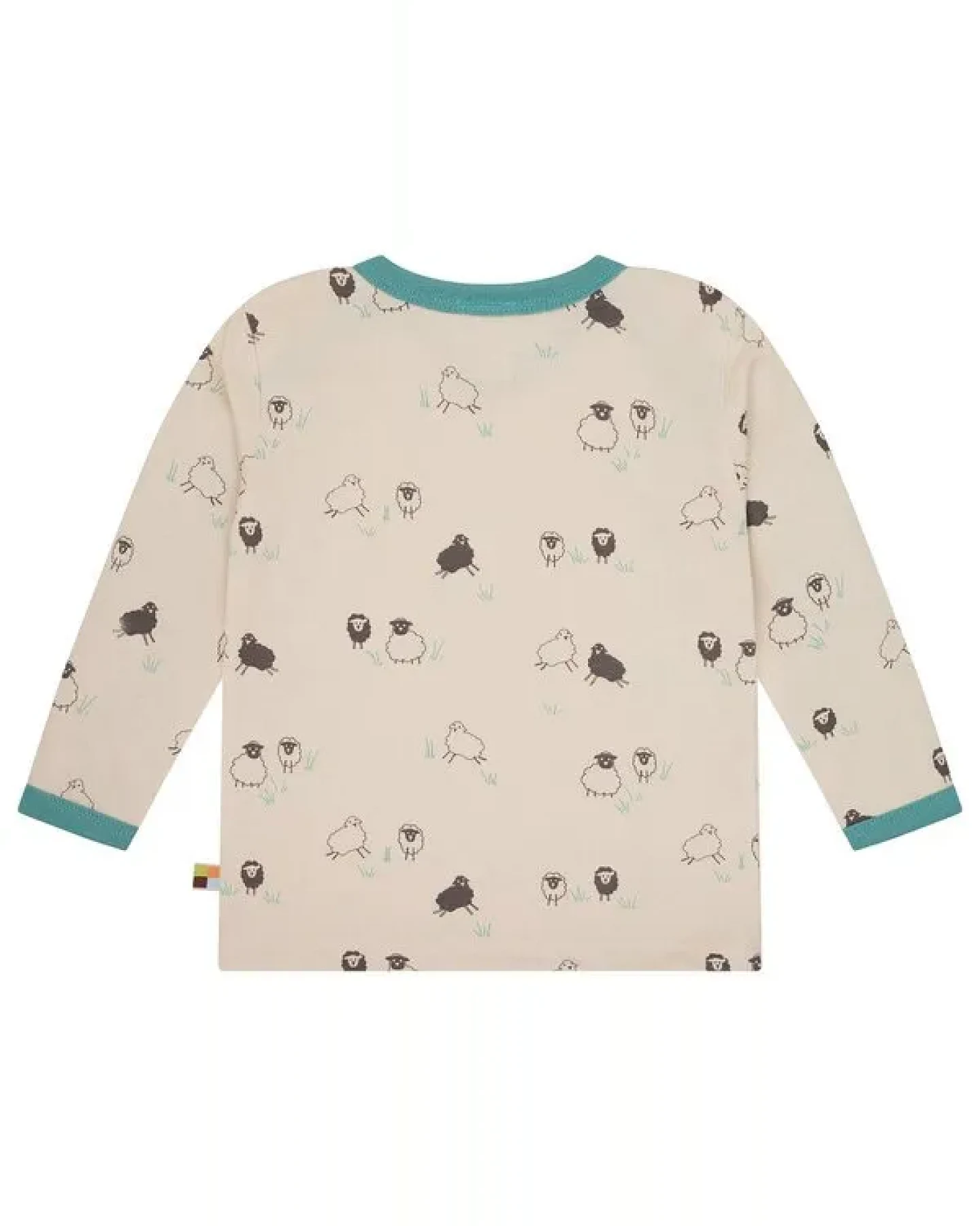 loud + proud Babys & Kinder Shirt langarm mit Druck, GOTS-zertifiziert – Ansicht 2