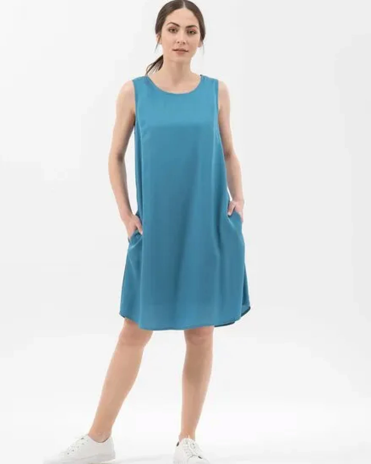 ORGANICATION Kleid aus TENCEL Lyocell – Ansicht 2