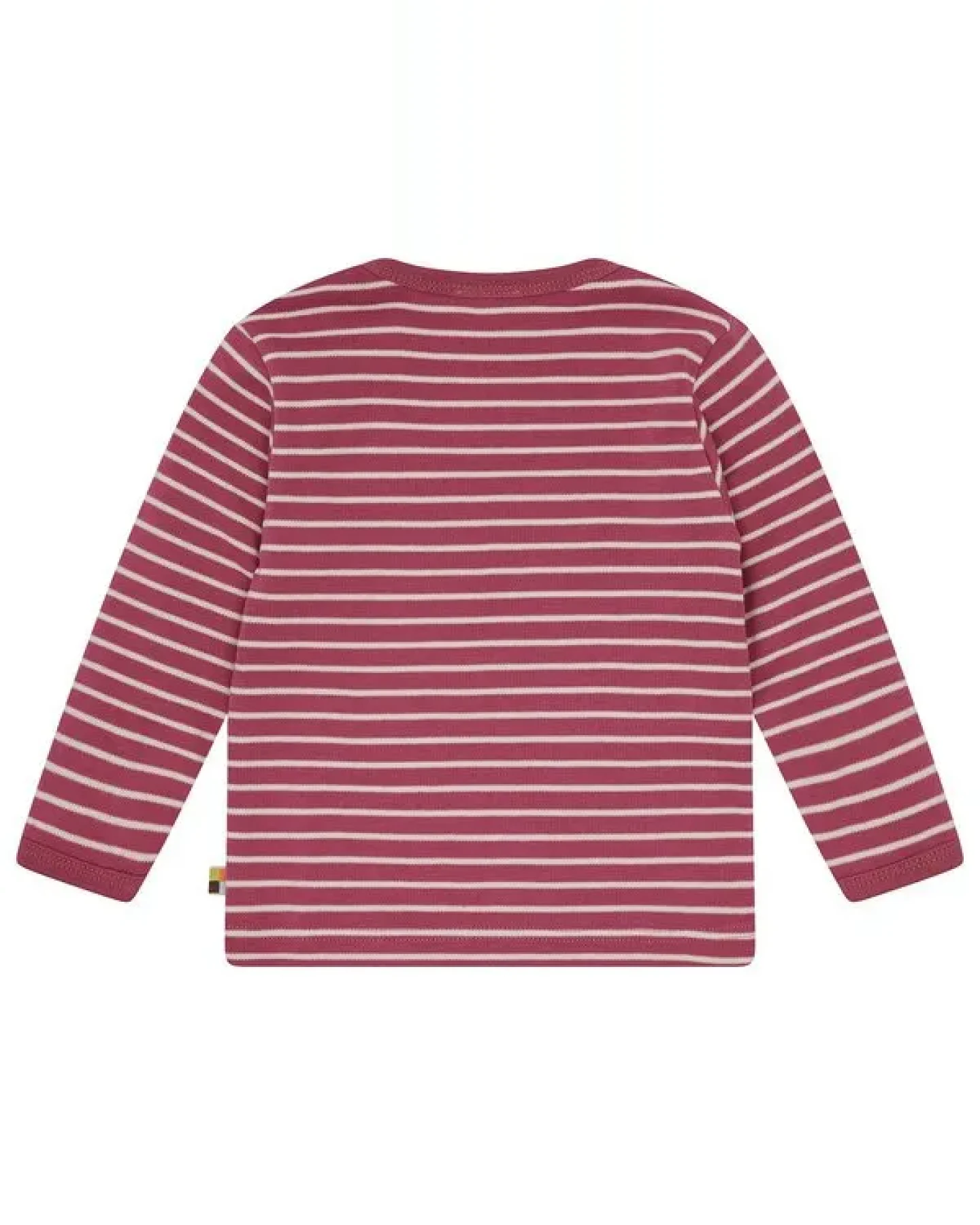 loud + proud Babys & Kinder Shirt Streifen, GOTS-zertifiziert – Ansicht 2