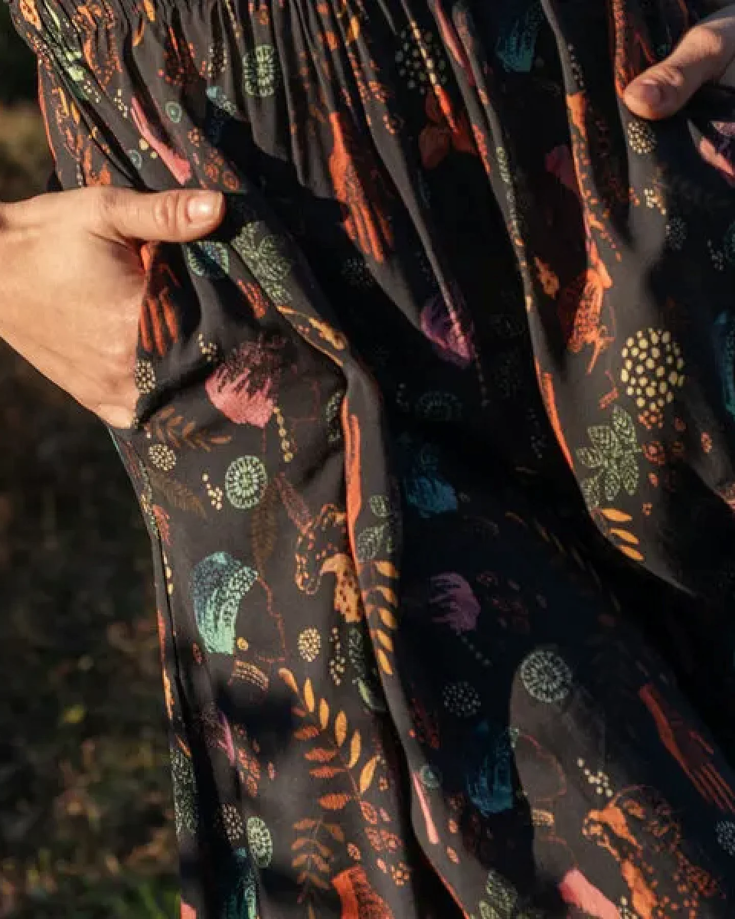 WiDDA berlin Kleid MIXI night/ afri Print aus ECOVERO® – Ansicht 3