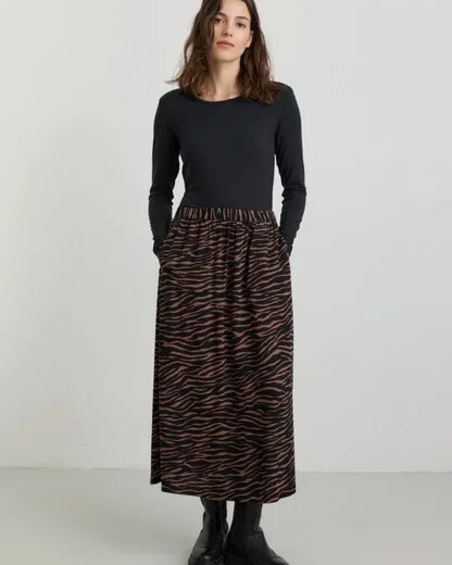 Damen Longsleeve aus LENZING Modal Mix - AVENUELA - recolution – Ansicht 2