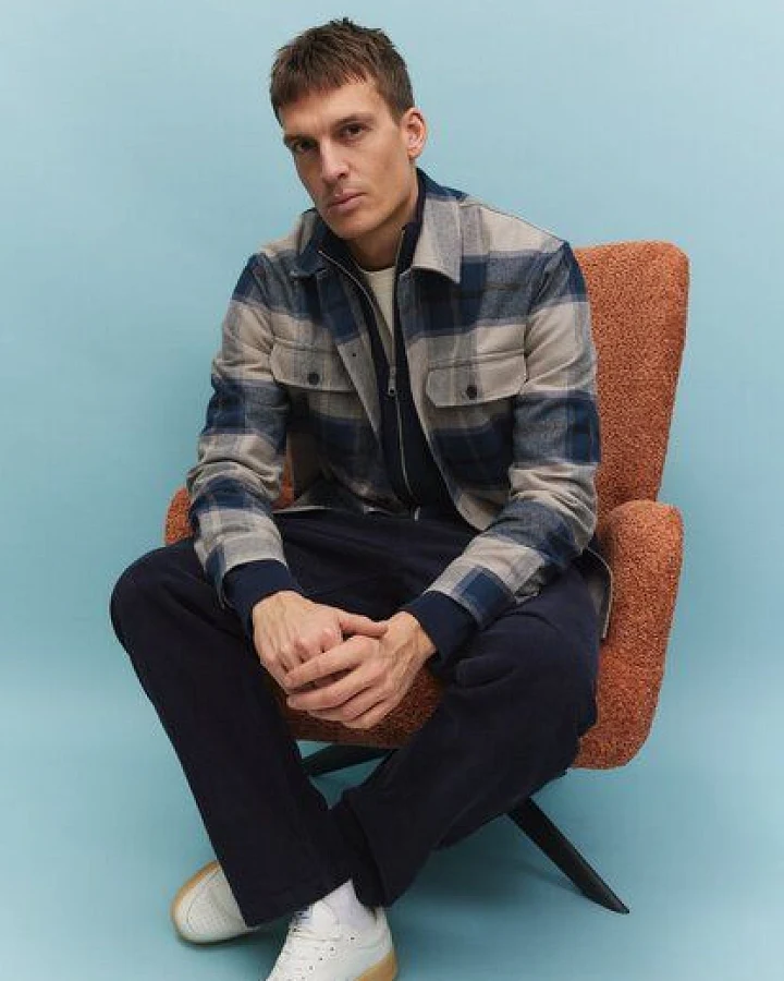 Herren Overshirt aus Bio-Baumwolle - MESQUITE CHECK - recolution
