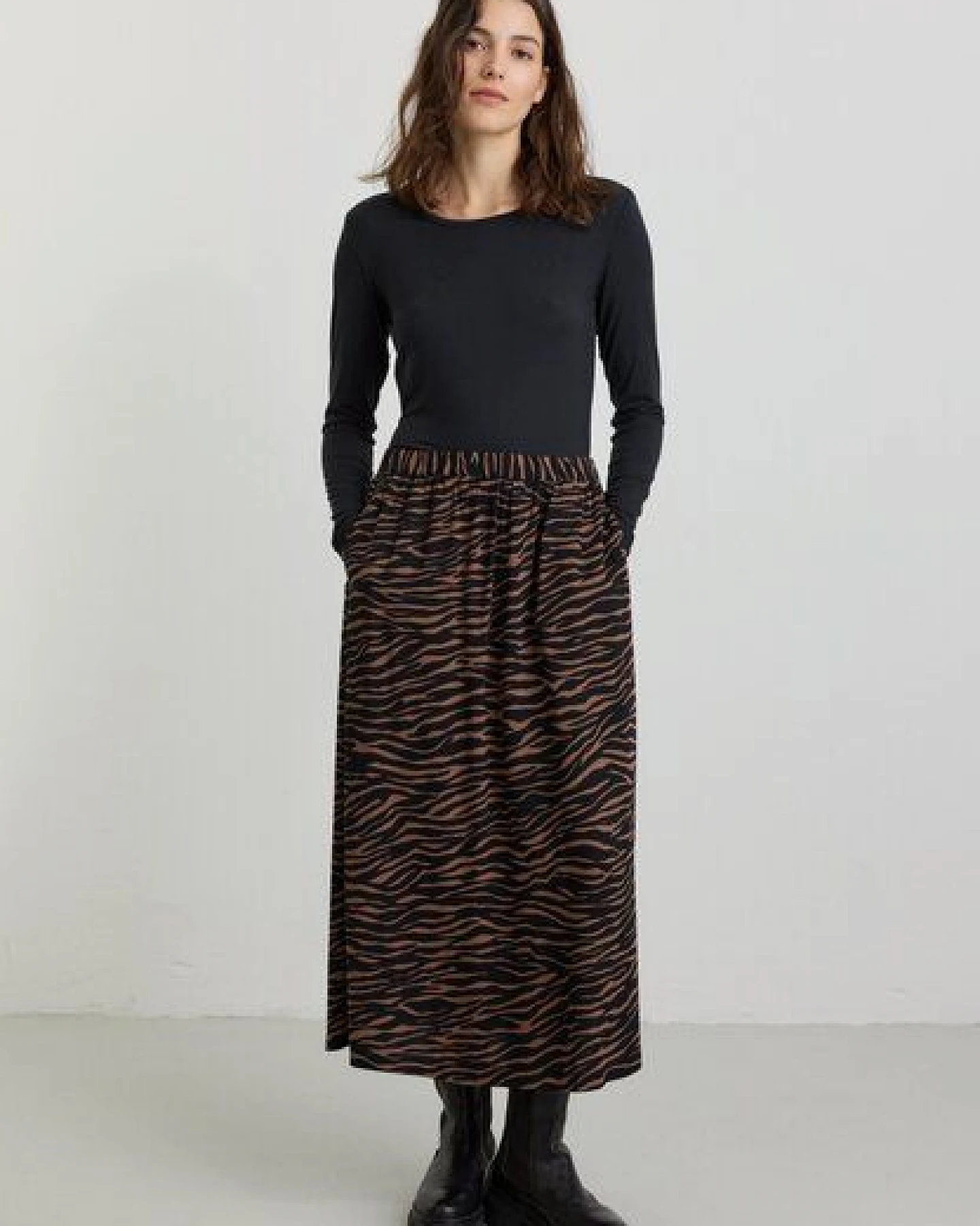 Damen Longsleeve aus LENZING Modal Mix - AVENUELA - recolution – Ansicht 2