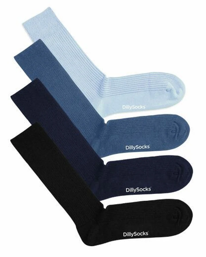 Baby Blue - Steel Blue - Dark Navy - Night Black