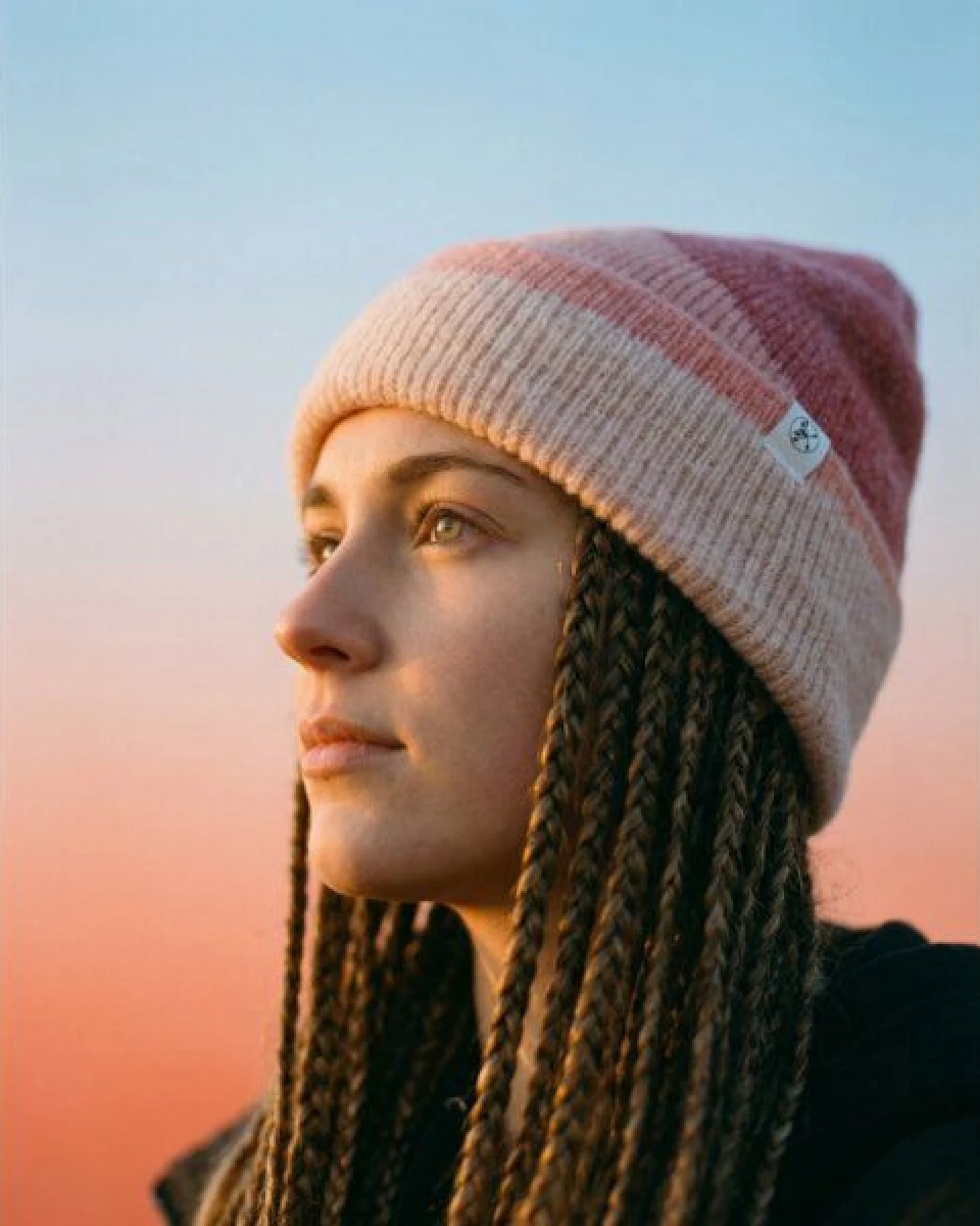 Zeachild TidalWave Beanie Unisex aus recyceltem Polyester – Ansicht 2