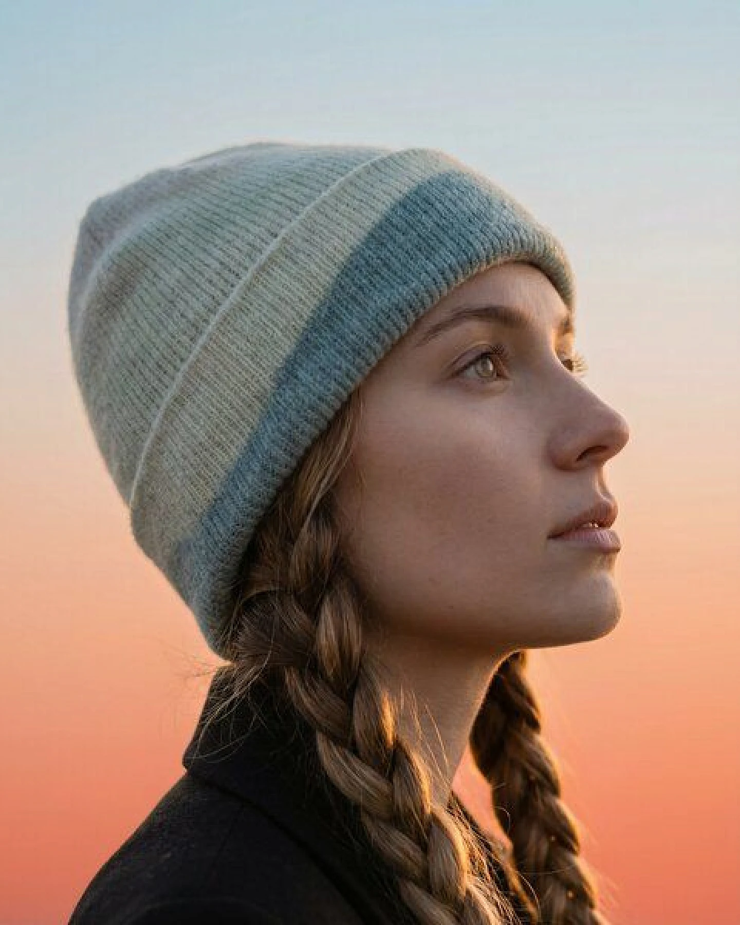 Zeachild TidalWave Beanie Unisex aus recyceltem Polyester – Ansicht 4
