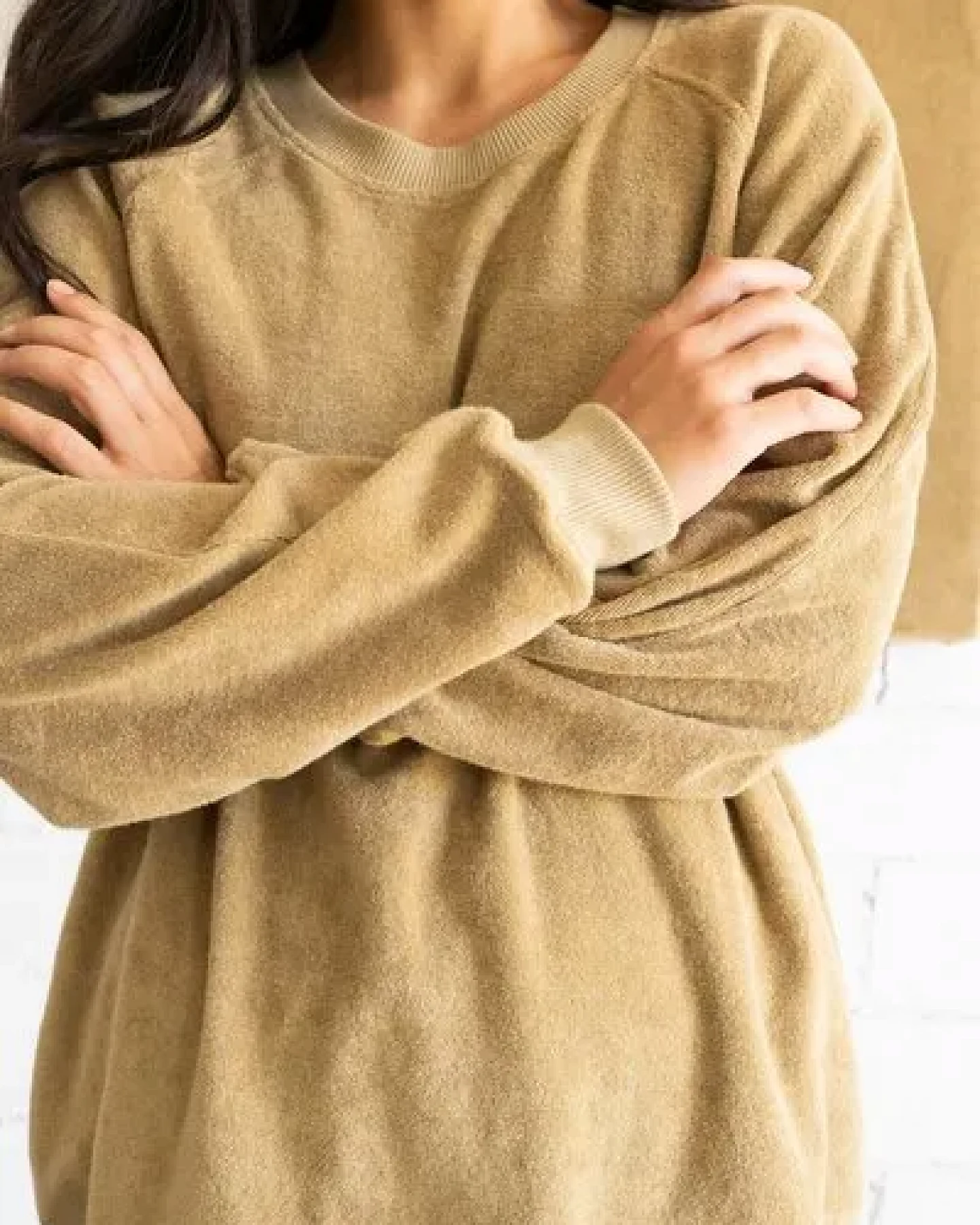 TIRALAHILACHA Gilda terry sweatshirt raglan sleeves – Ansicht 3