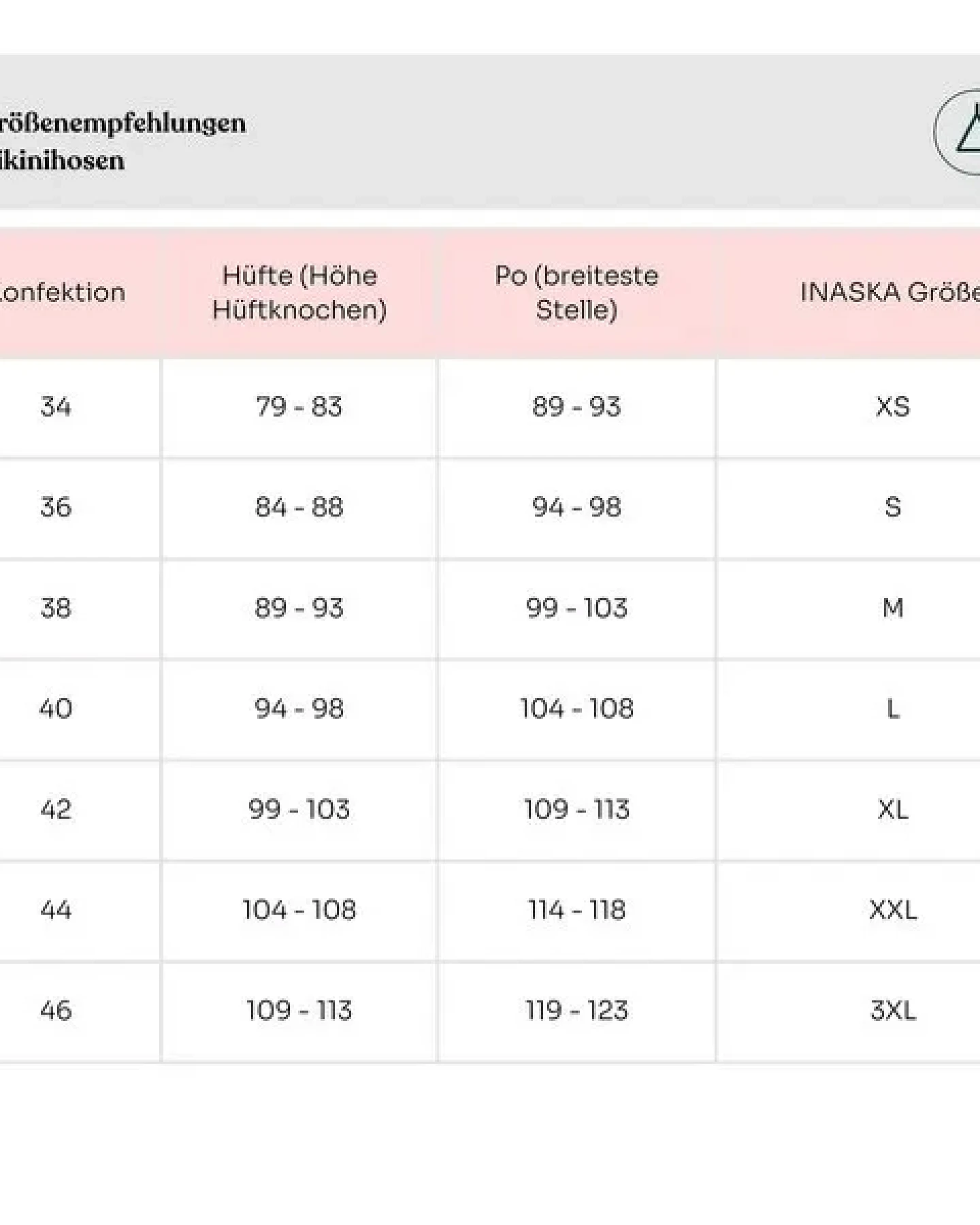 INASKA High Waist Bikini Hose PURE – Ansicht 3