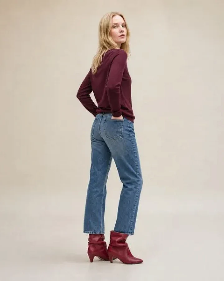 KARINFRAIDENRAIJ Pullover Cataratas burgundy