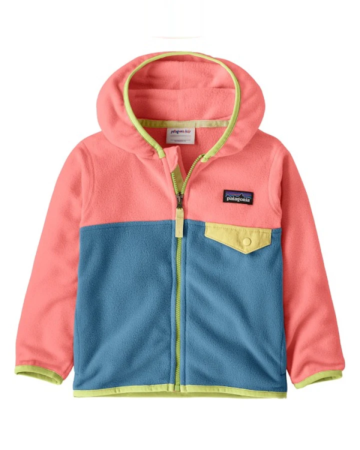 Patagonia - Baby Micro D Snap-T Jacket - Fleecejacke Gr 12-18 Months rot