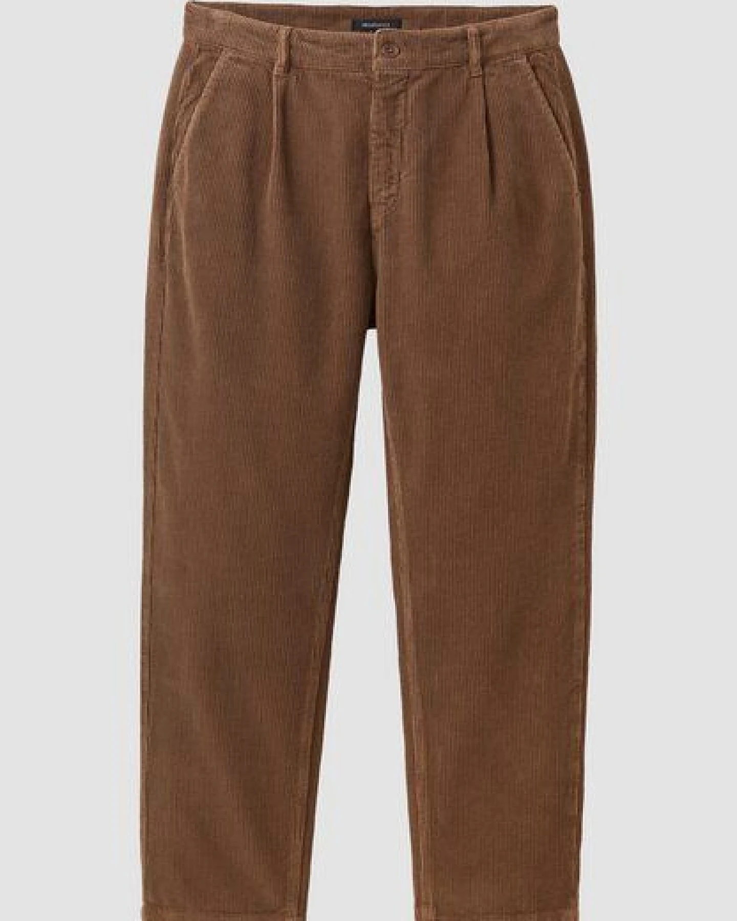Herren Cord Chino mit Bundfalte aus recycelter Baumwolle und Bio-Baumwolle - OAK CORDUROY - recolution – Ansicht 2