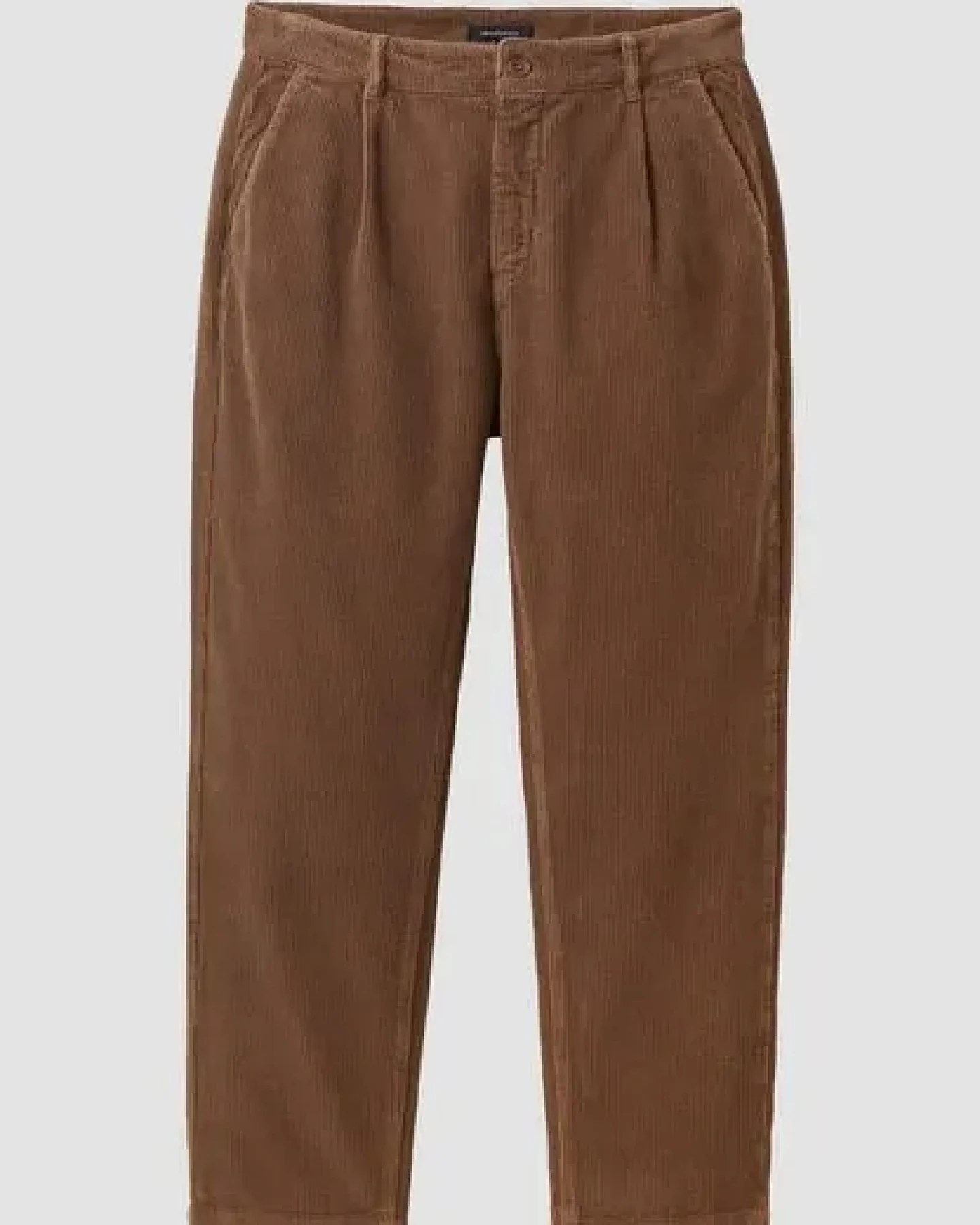 Herren Cord Chino mit Bundfalte aus recycelter Baumwolle und Bio-Baumwolle - OAK CORDUROY - recolution – Ansicht 2